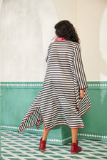 Raftaar - Woven Muslin Handblock Printed Dress