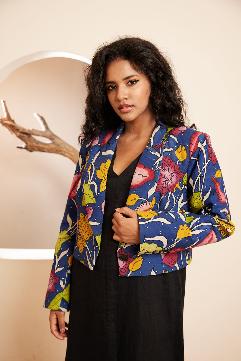 Sheesha - Mirror and Resham Embroidered Short Jacket