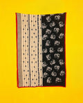 Half-and-Half Kantha Dupatta - Atreyi - Anuradha Ramam