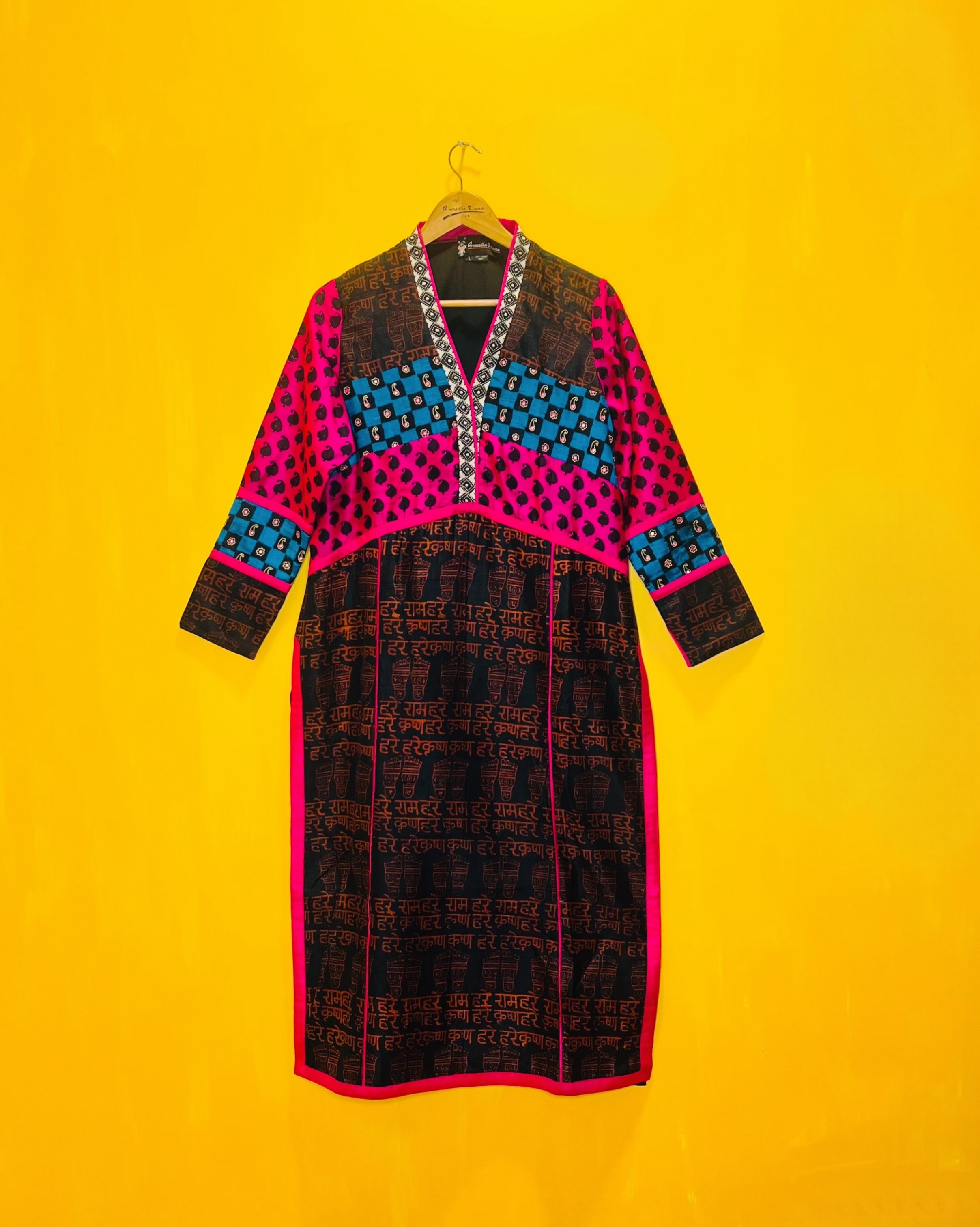 Woven Silk Kurta - Gauri (Size - L) - Anuradha Ramam