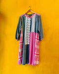 Ikat Dress - Jharna (Size - XL) - Anuradha Ramam