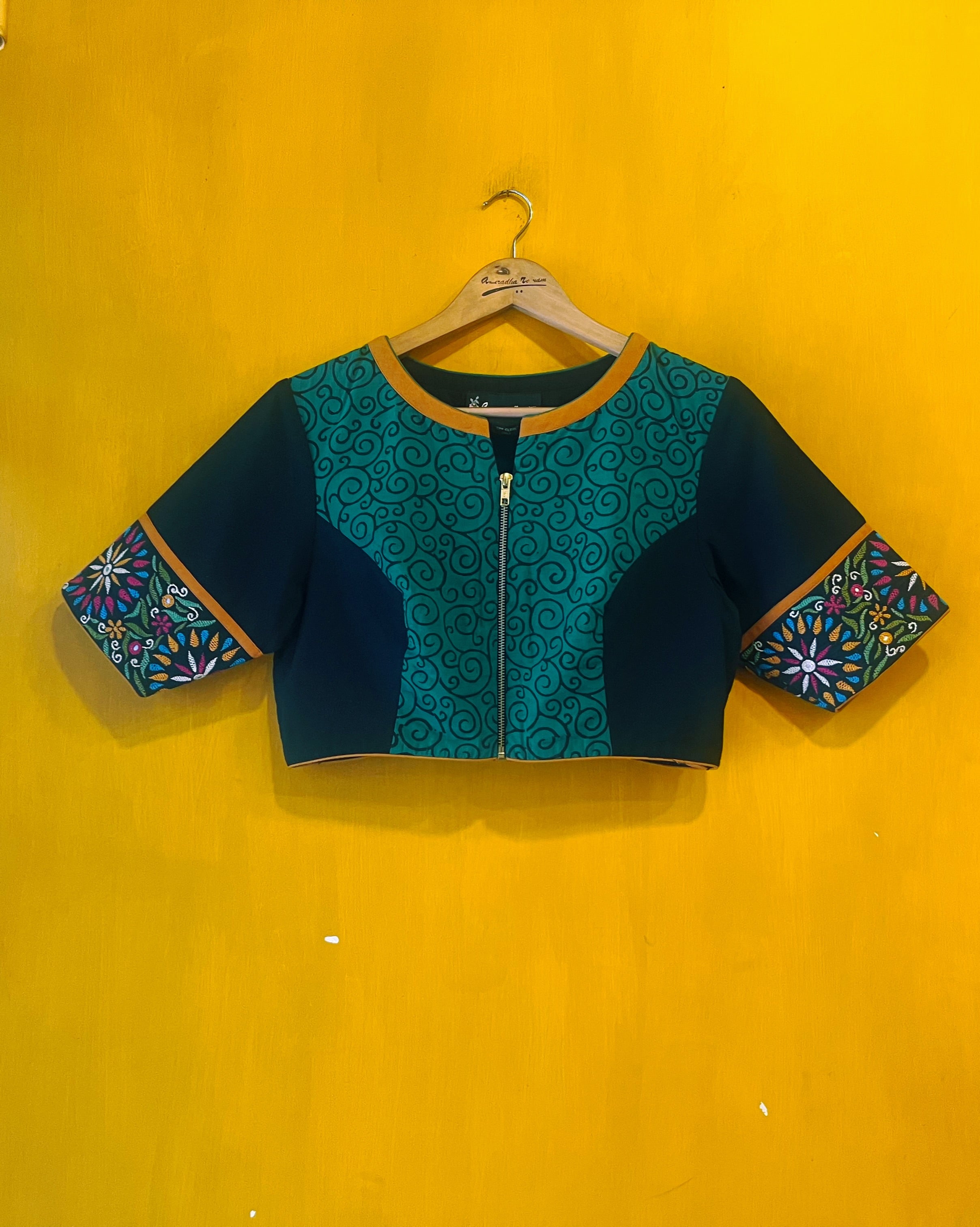 Veena Saree Blouse (Size - M & L) - Anuradha Ramam