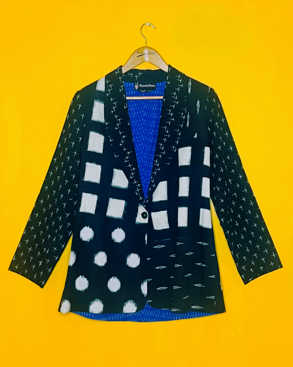 Ikat Jacket - Divya ( Size - M) - Anuradha Ramam