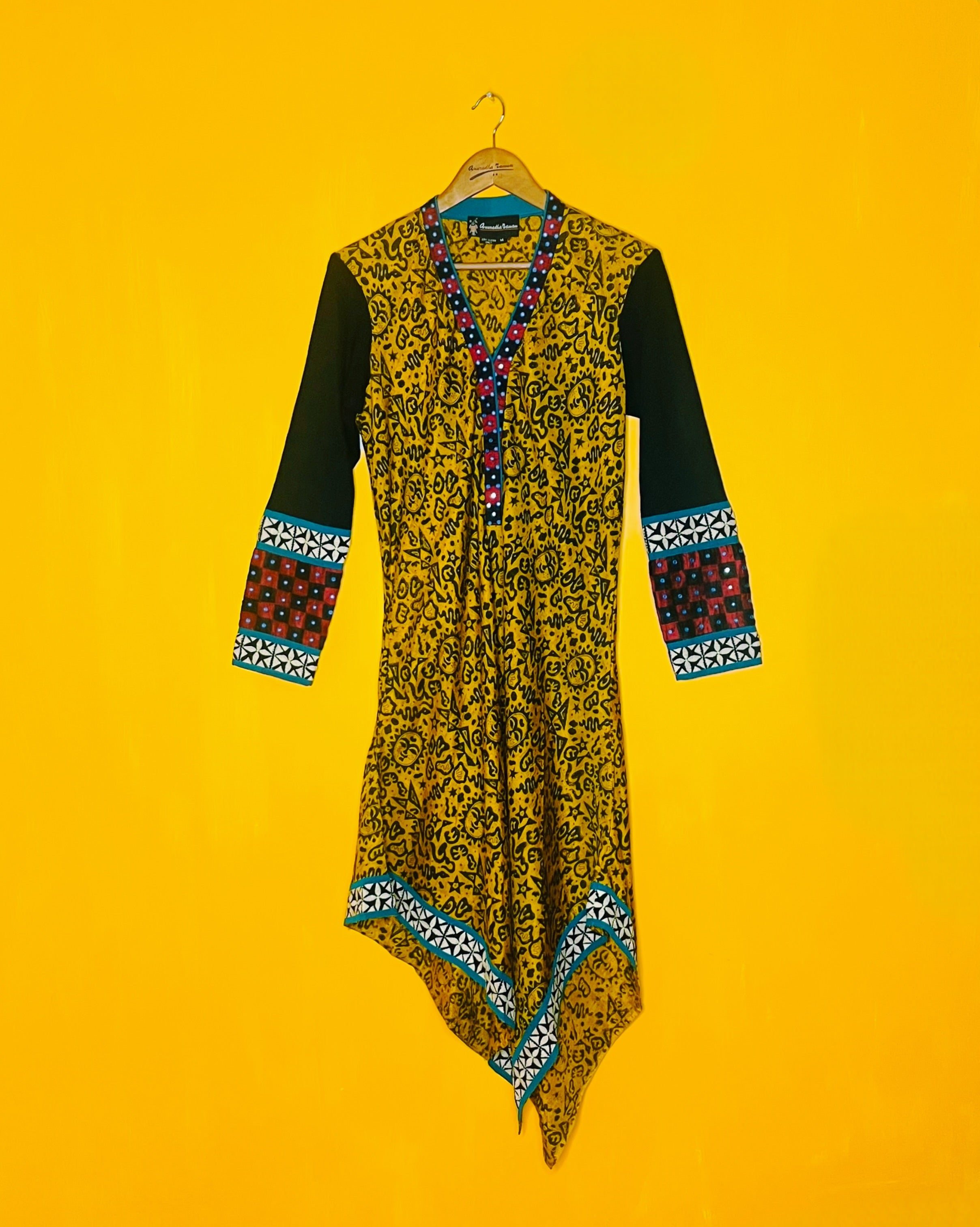 Asymmetric Dress - Hema (Size - M) - Anuradha Ramam