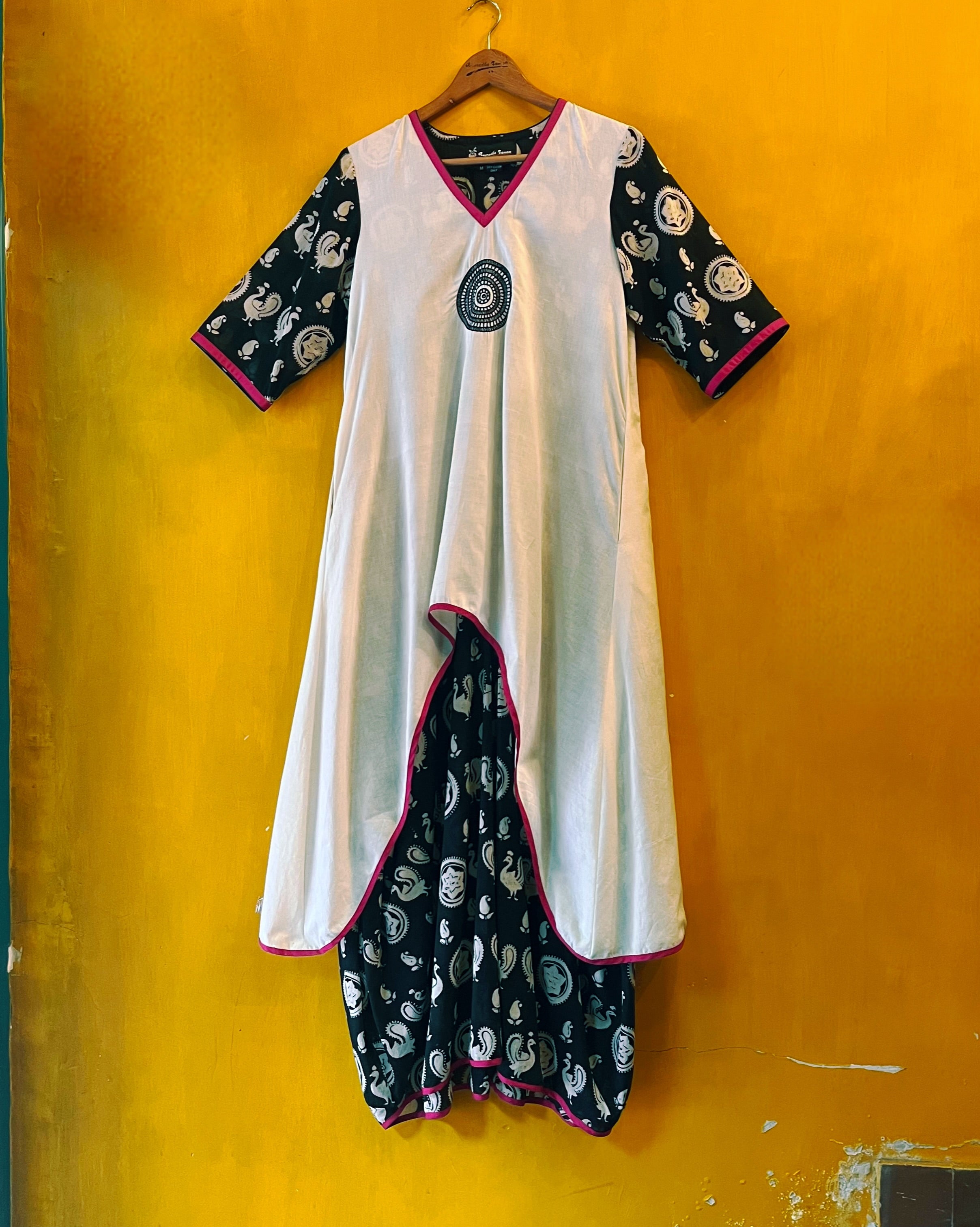 Dhoti Dress - Dhwani (Size - M) - Anuradha Ramam
