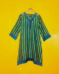 Silk Asymmetric Kurta - Himani (Size - M) - Anuradha Ramam