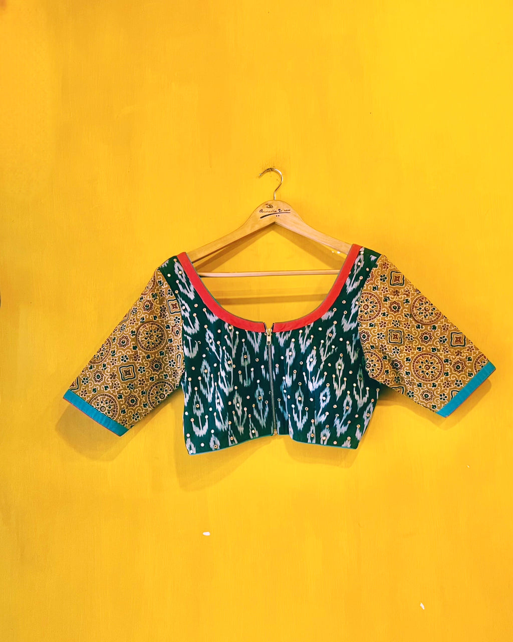 Sana Saree Blouse (Size - M) - Anuradha Ramam