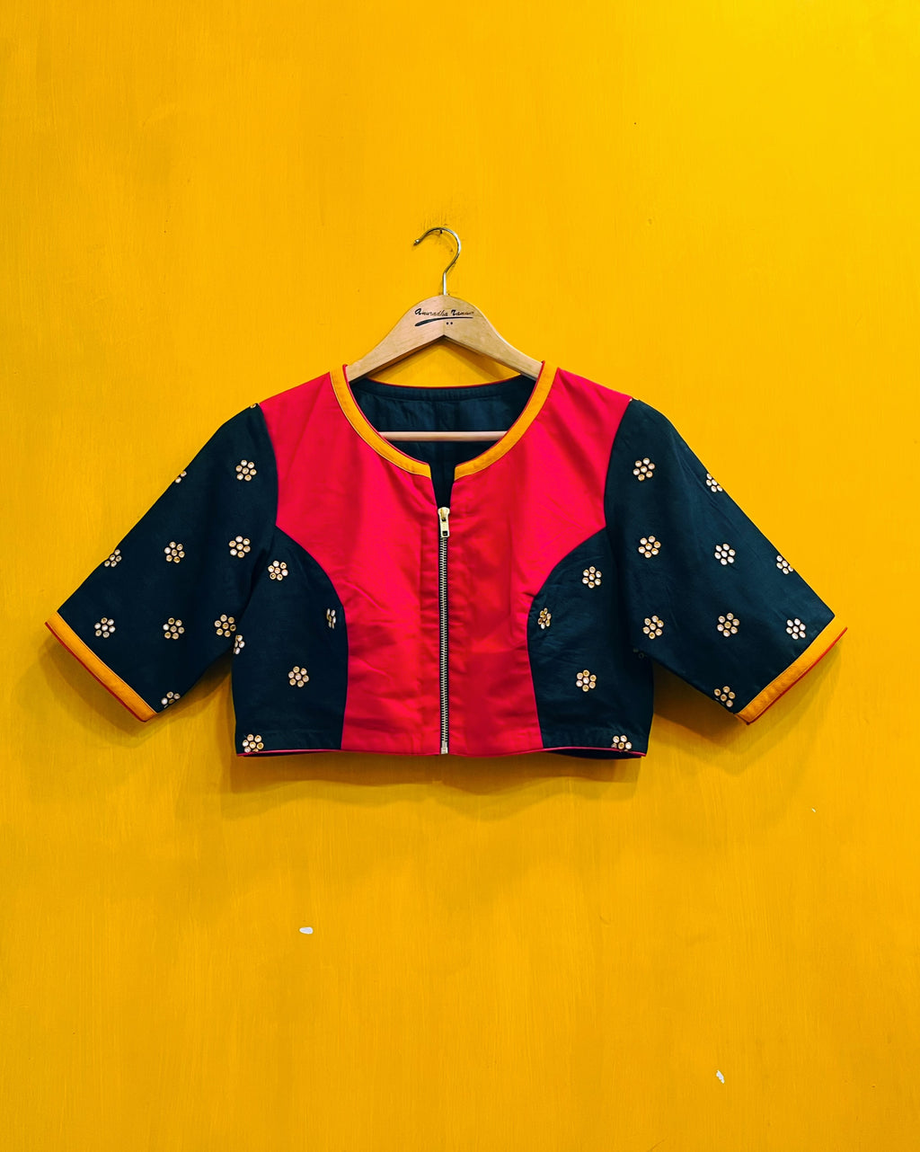 Shanaya Saree Blouse (Size - M) - Anuradha Ramam