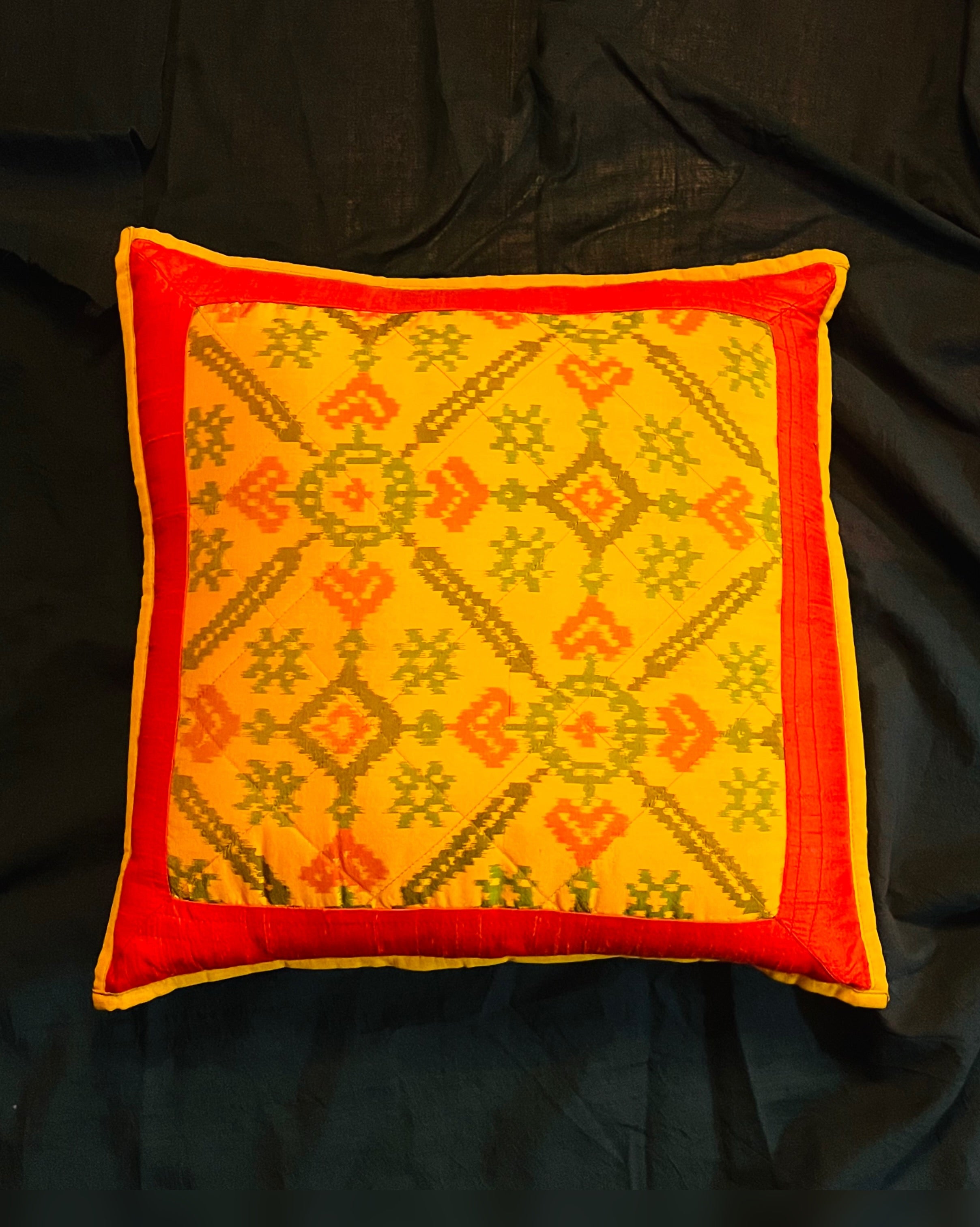 Silk Cushion Cover - Anwesha - Anuradha Ramam