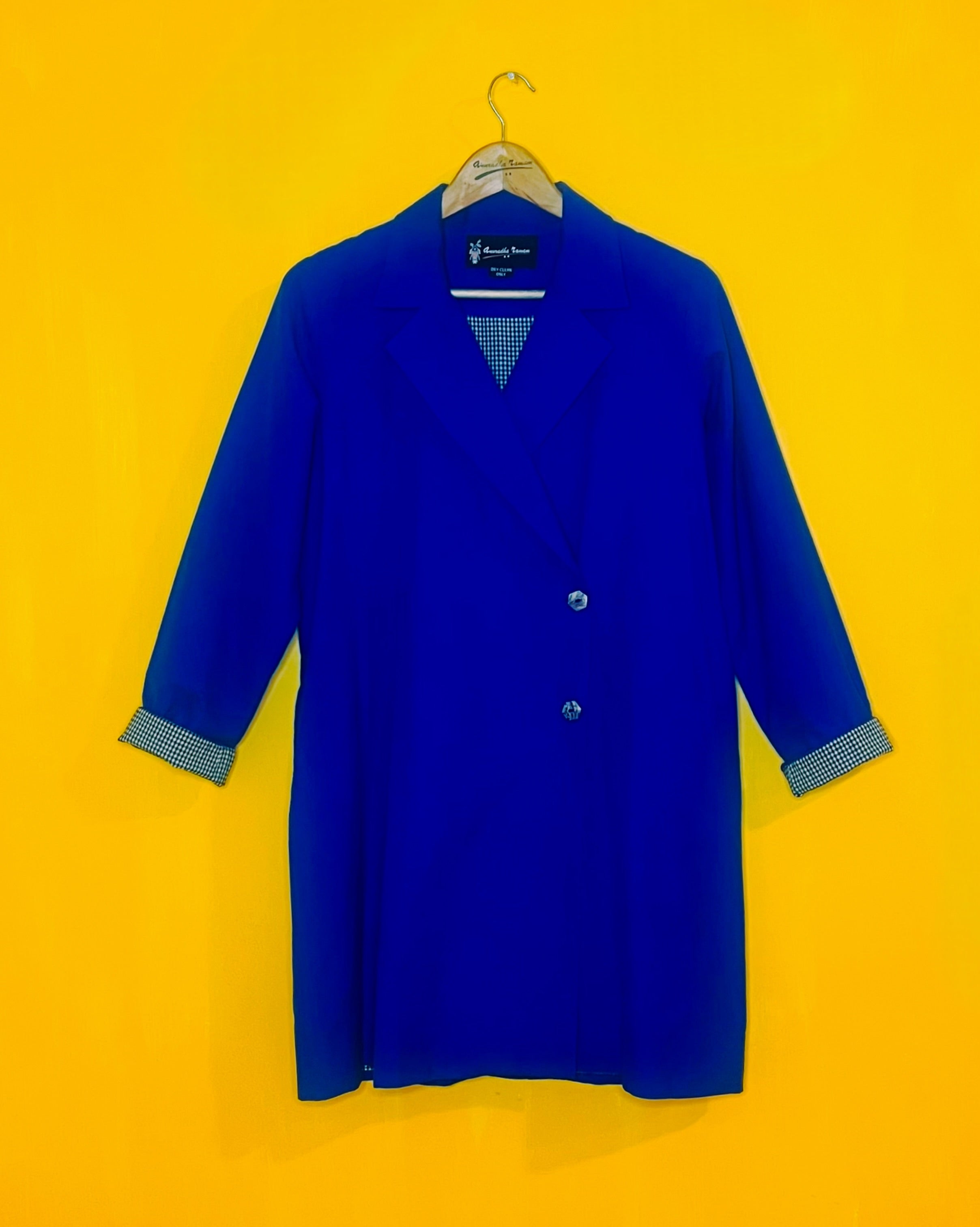 Robin Blue Jacket - Jivika ( Size - L) - Anuradha Ramam