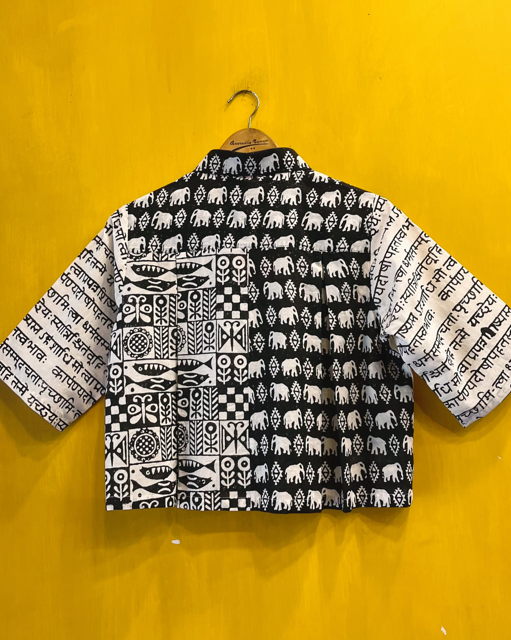 Cotton Crop Top - Kashvi (Size - M) - Anuradha Ramam