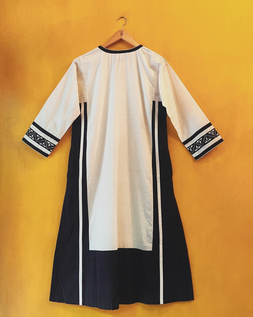 Cotton A-Line Kurta - Kalyani (Size - M) - Anuradha Ramam