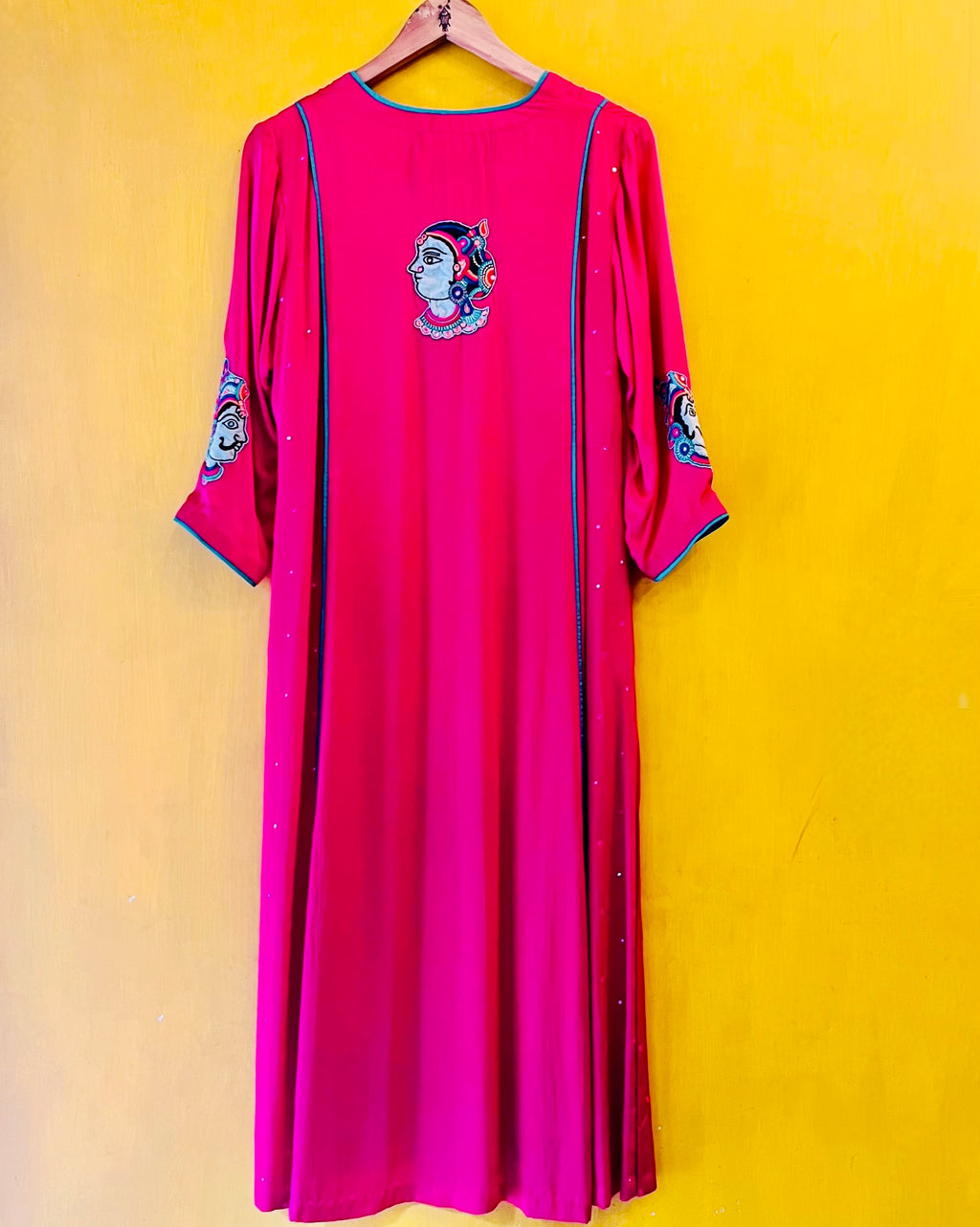 Modal Silk Kurta - Mira (Size - M) - Anuradha Ramam