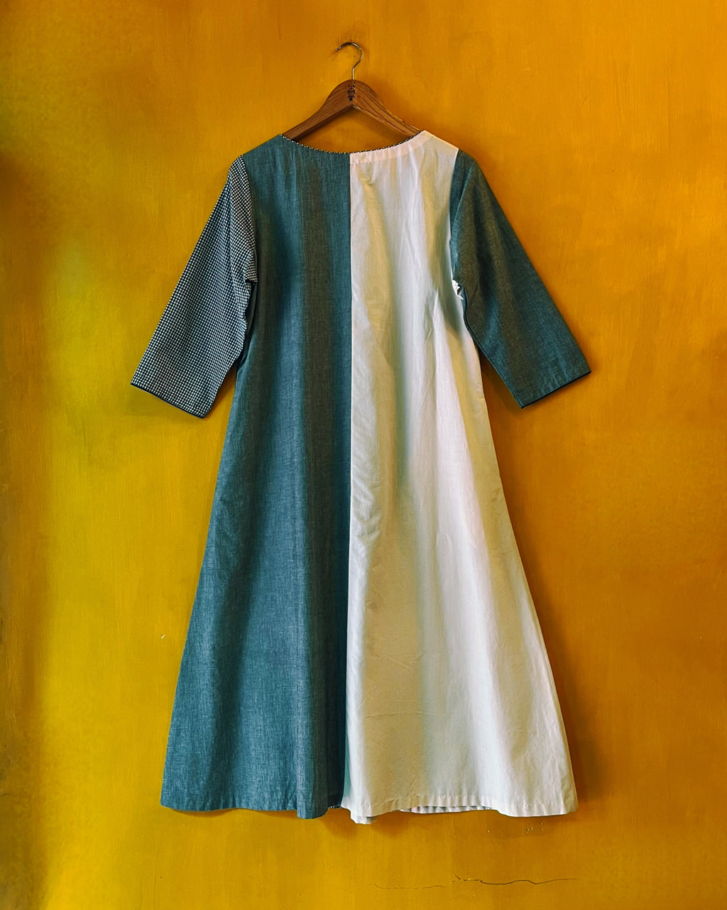 Ikat A-line Dress - Aisha (Size - M  & L) - Anuradha Ramam