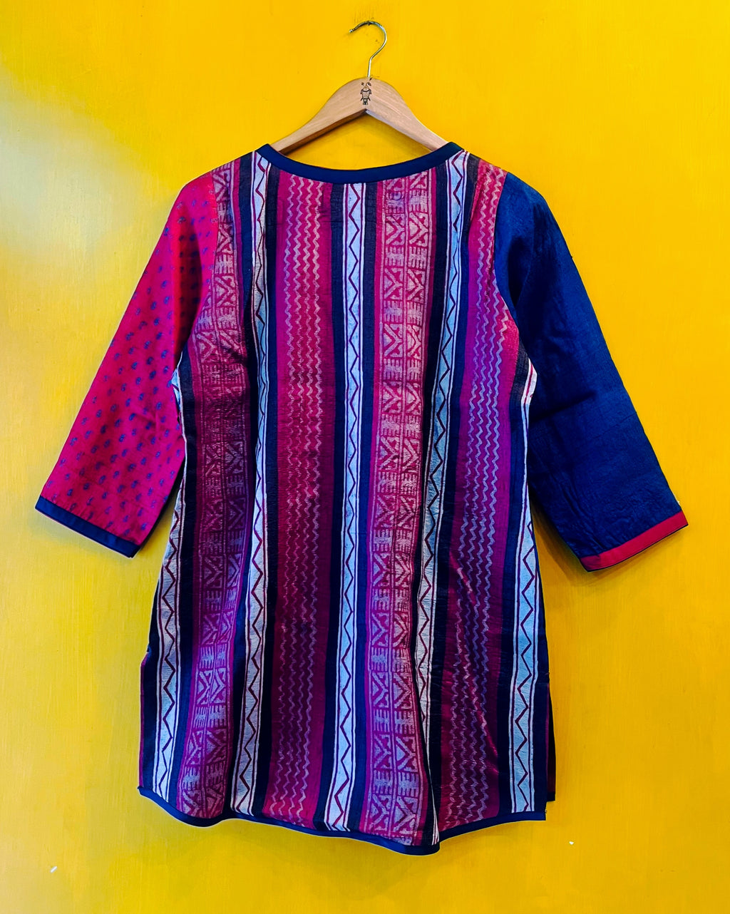 Tussar Silk Top - Surina (Size - M) - Anuradha Ramam