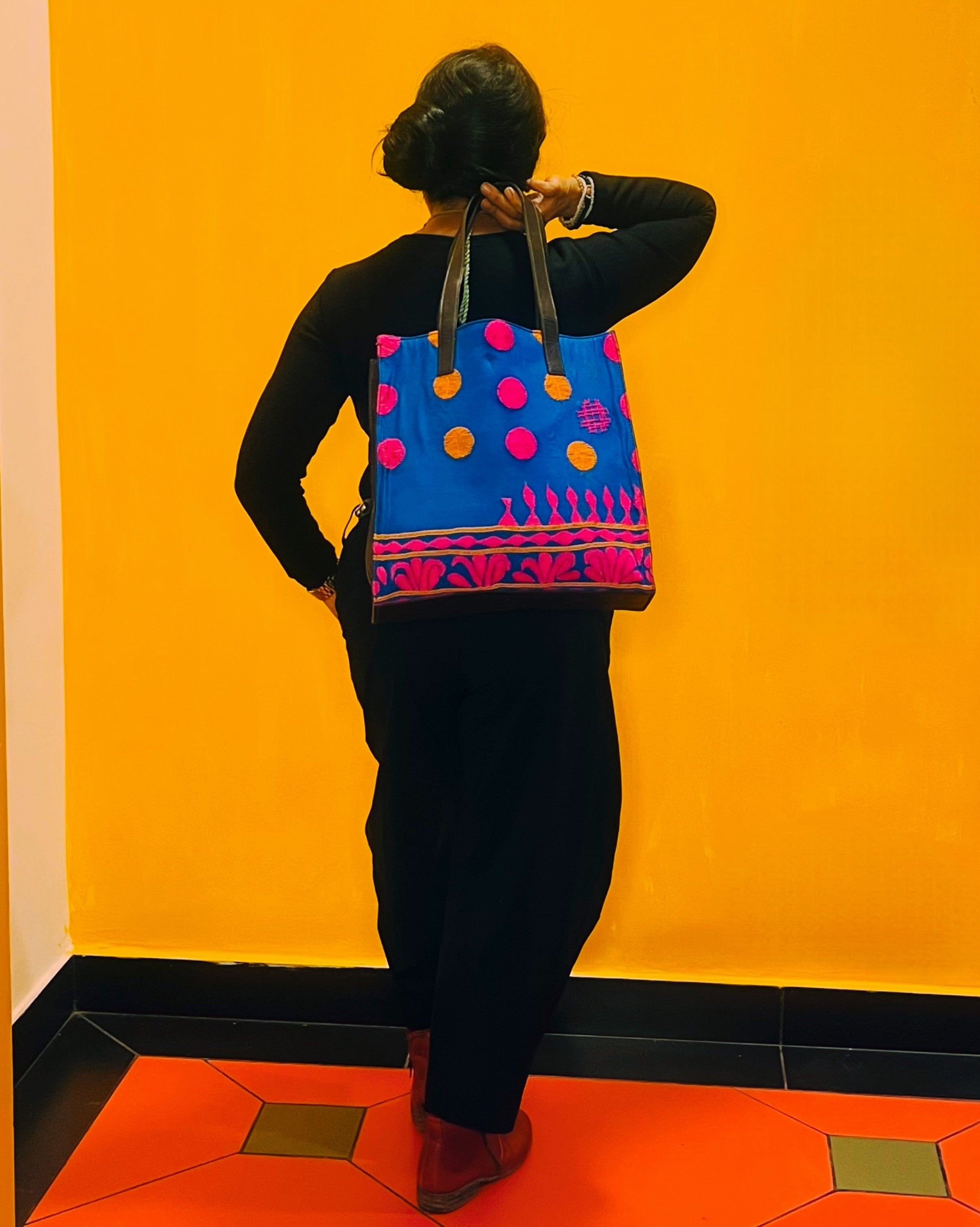 Charvi Tote Bag - Anuradha Ramam