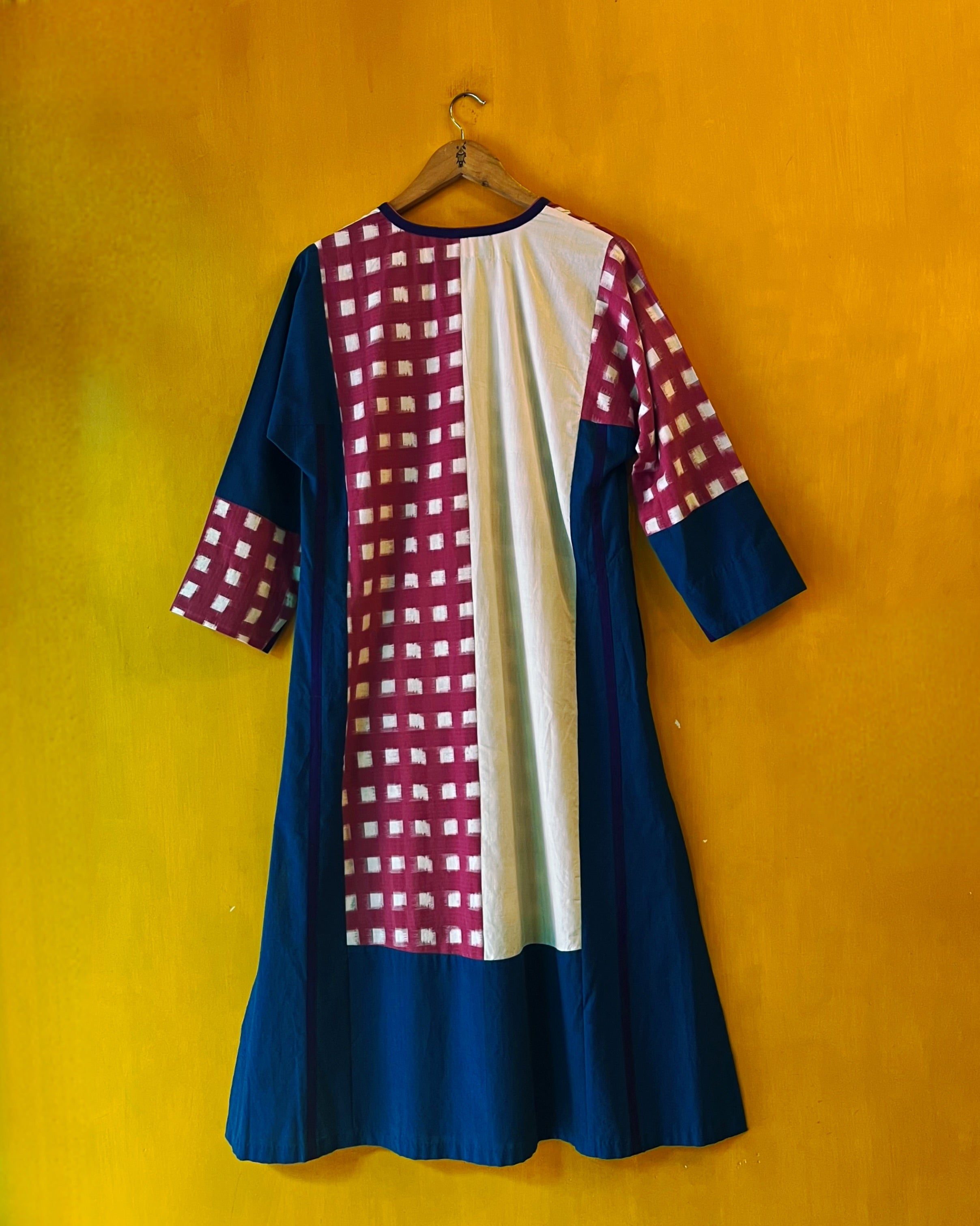 Ikat Kurta - Aarohi (Size - M) - Anuradha Ramam