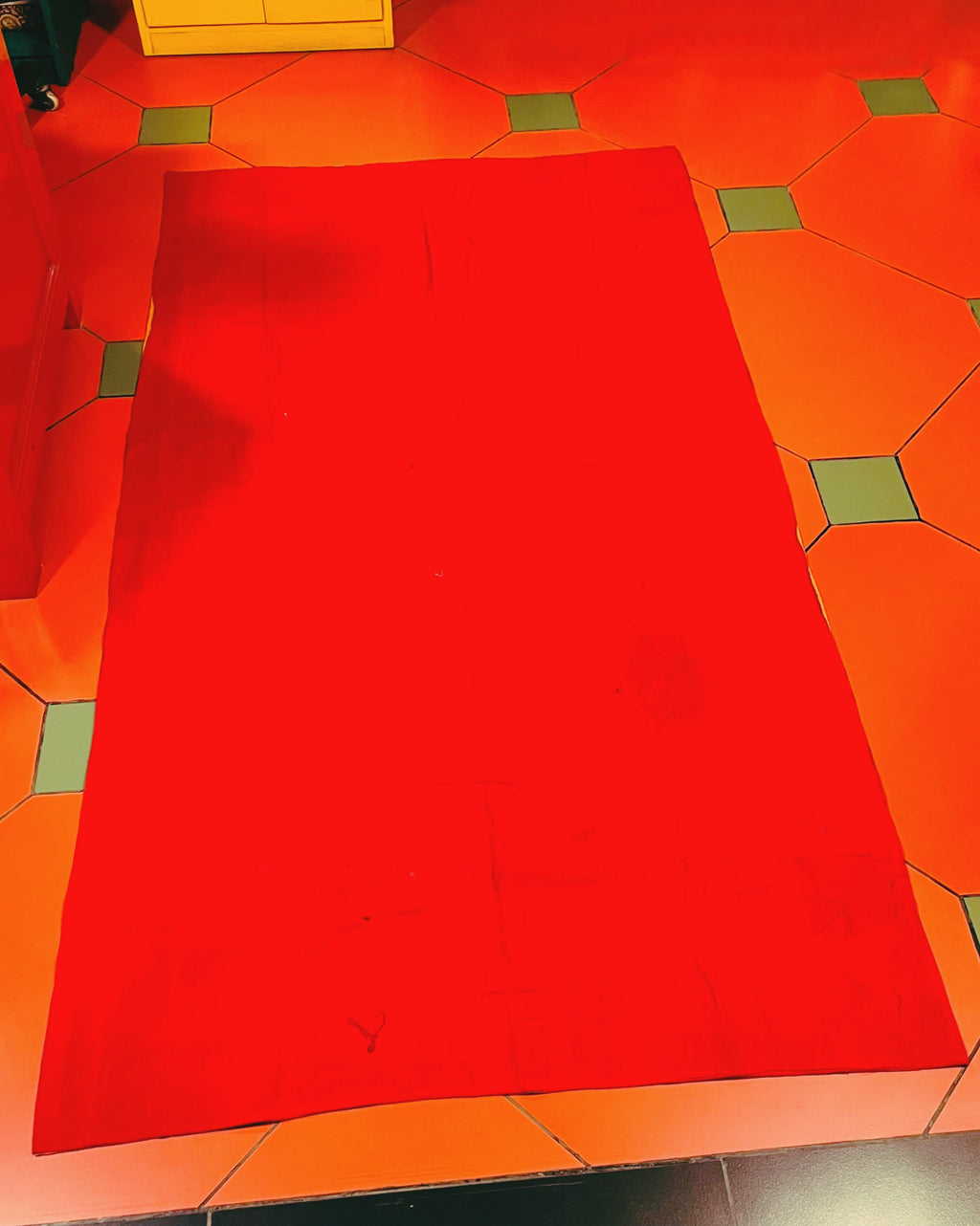 Aarvi Kantha Embroidered Throw - Anuradha Ramam