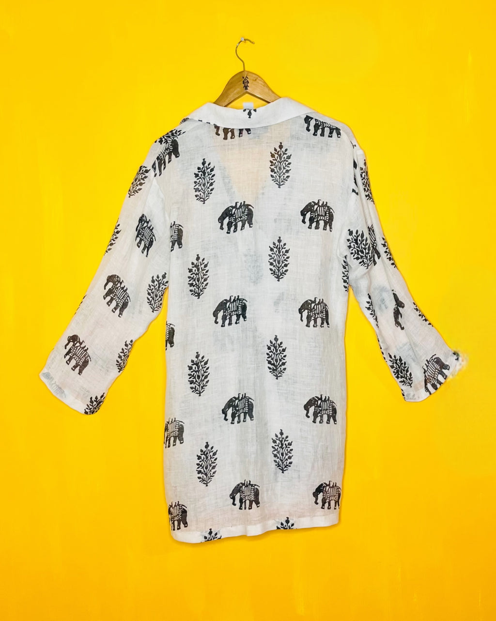 Linen Shrug/Jacket - Ishita ( Size - L) - Anuradha Ramam
