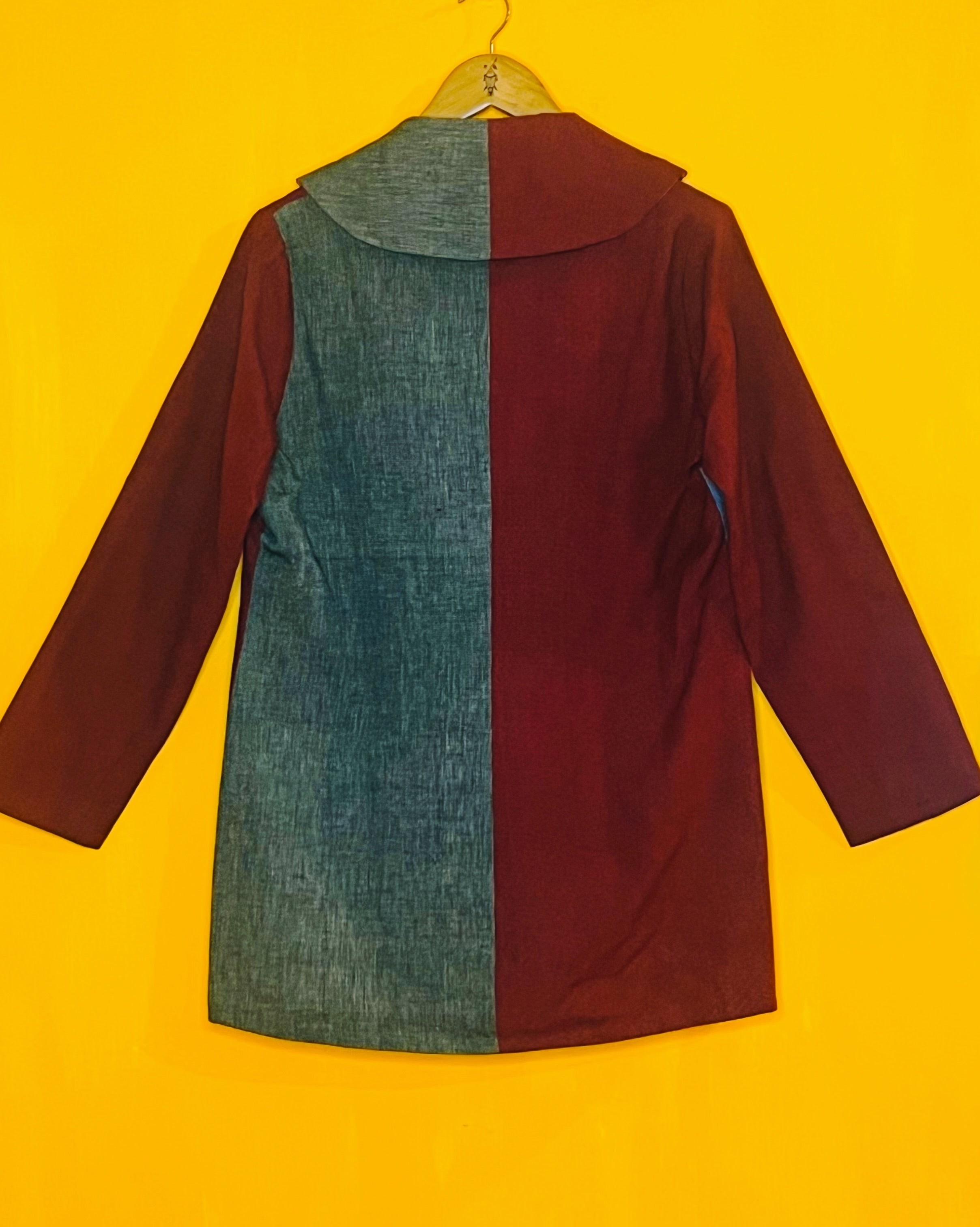 Cotton Jacket - Disha ( Size - M) - Anuradha Ramam