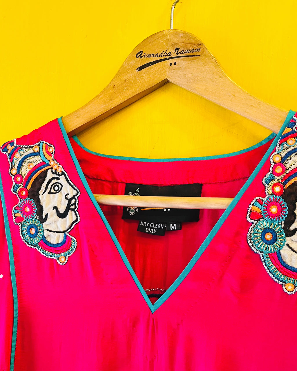 Modal Silk Kurta - Mira (Size - M) - Anuradha Ramam