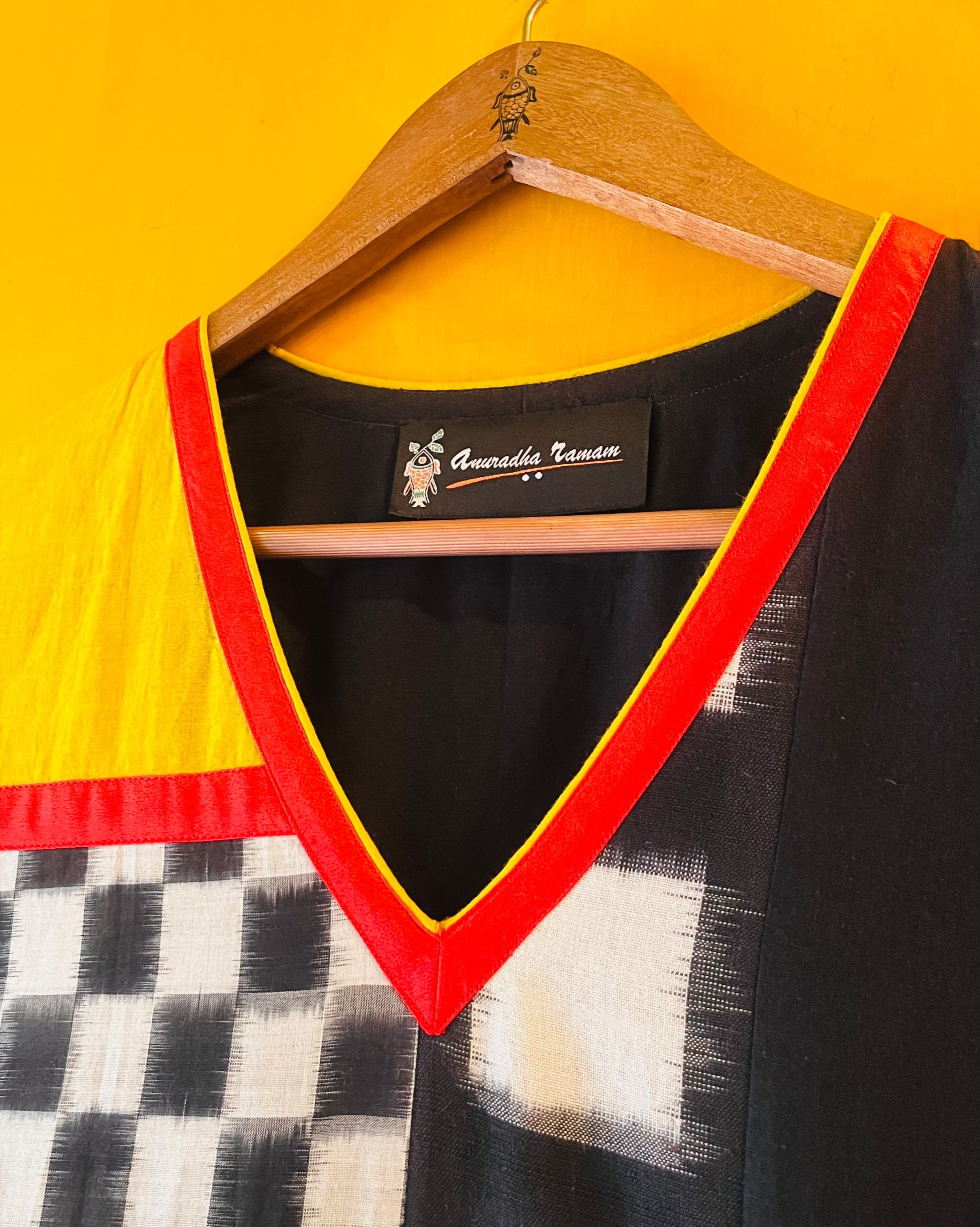 Ikat Kurta - Meher (Size - M) - Anuradha Ramam