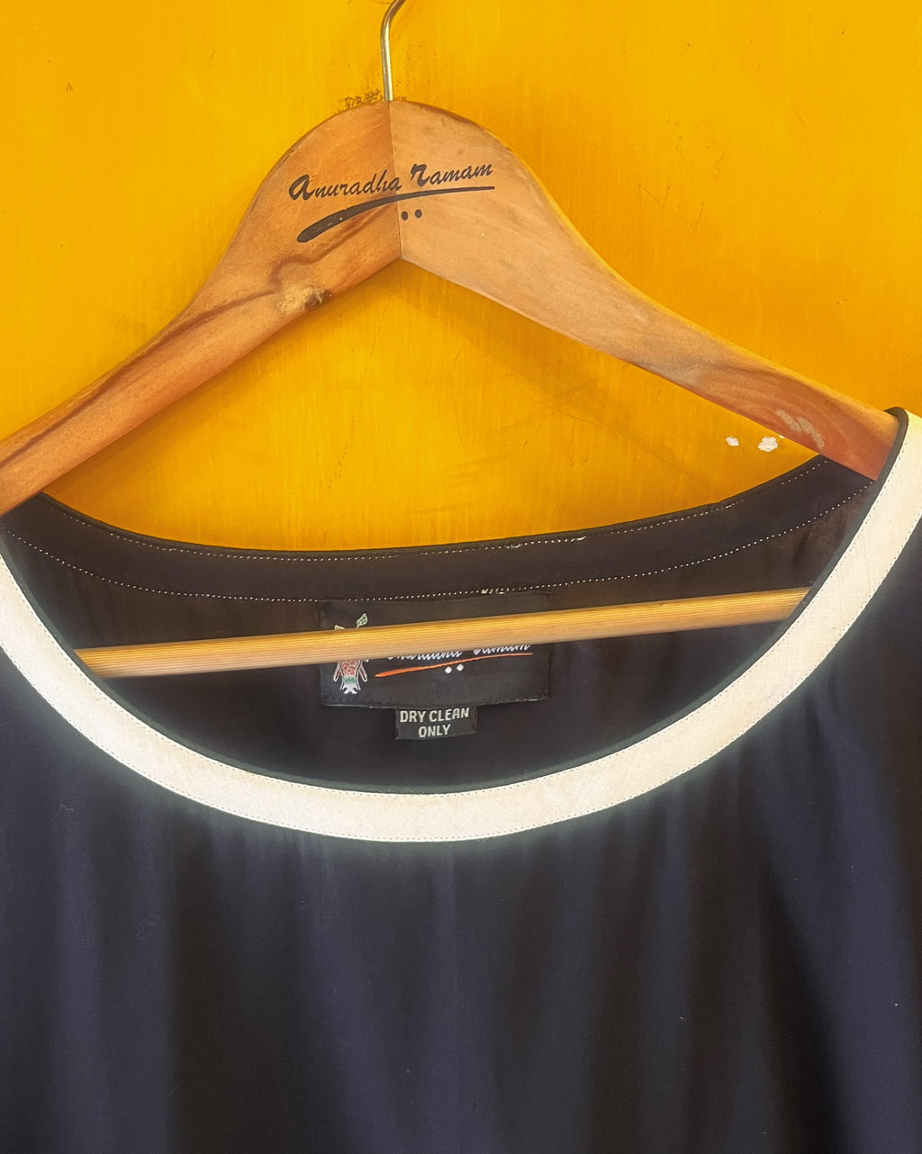 Cotton Straight Kurta - Soumya (Size - L) - Anuradha Ramam