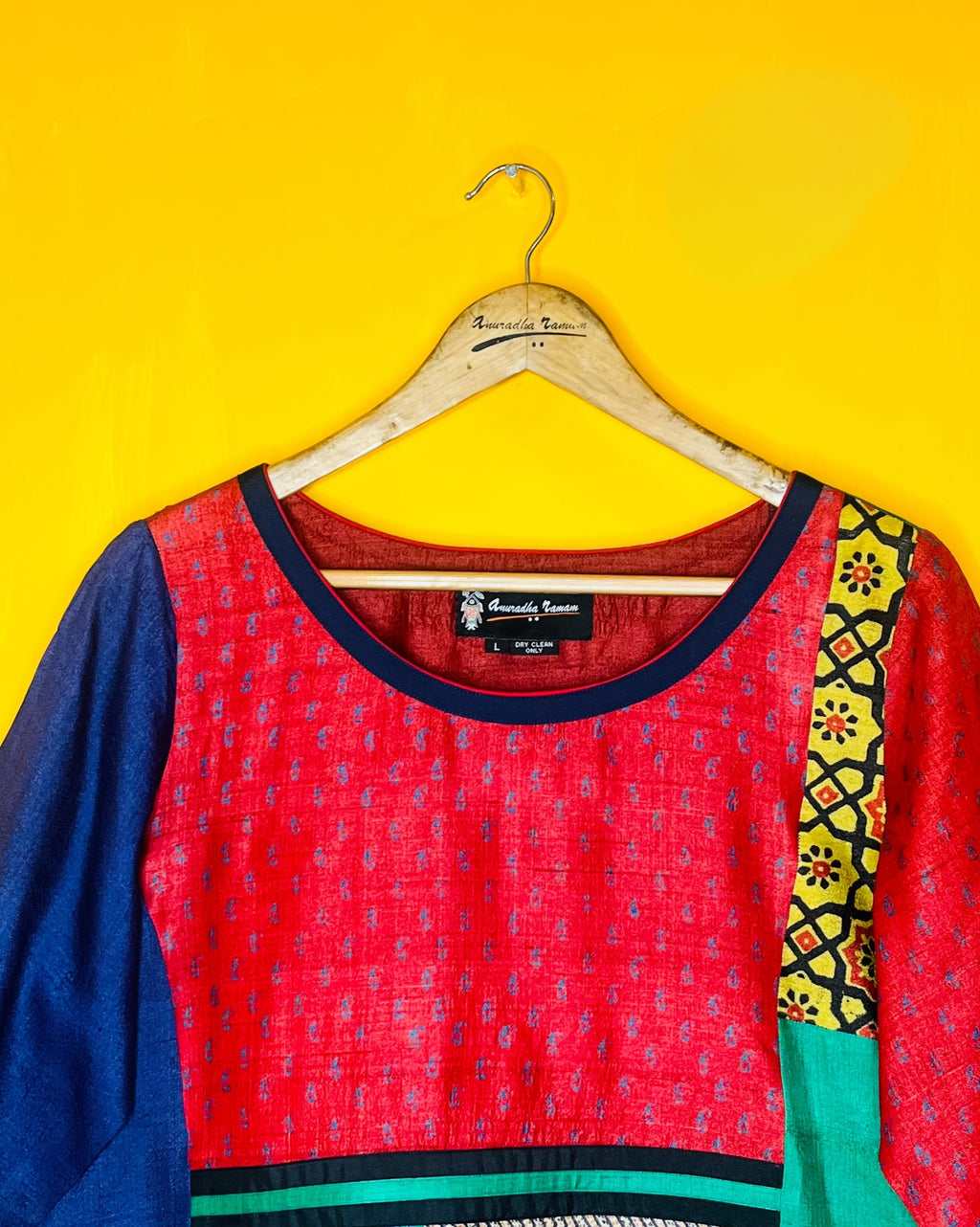 Silk Top - Eesha (Size - L) - Anuradha Ramam