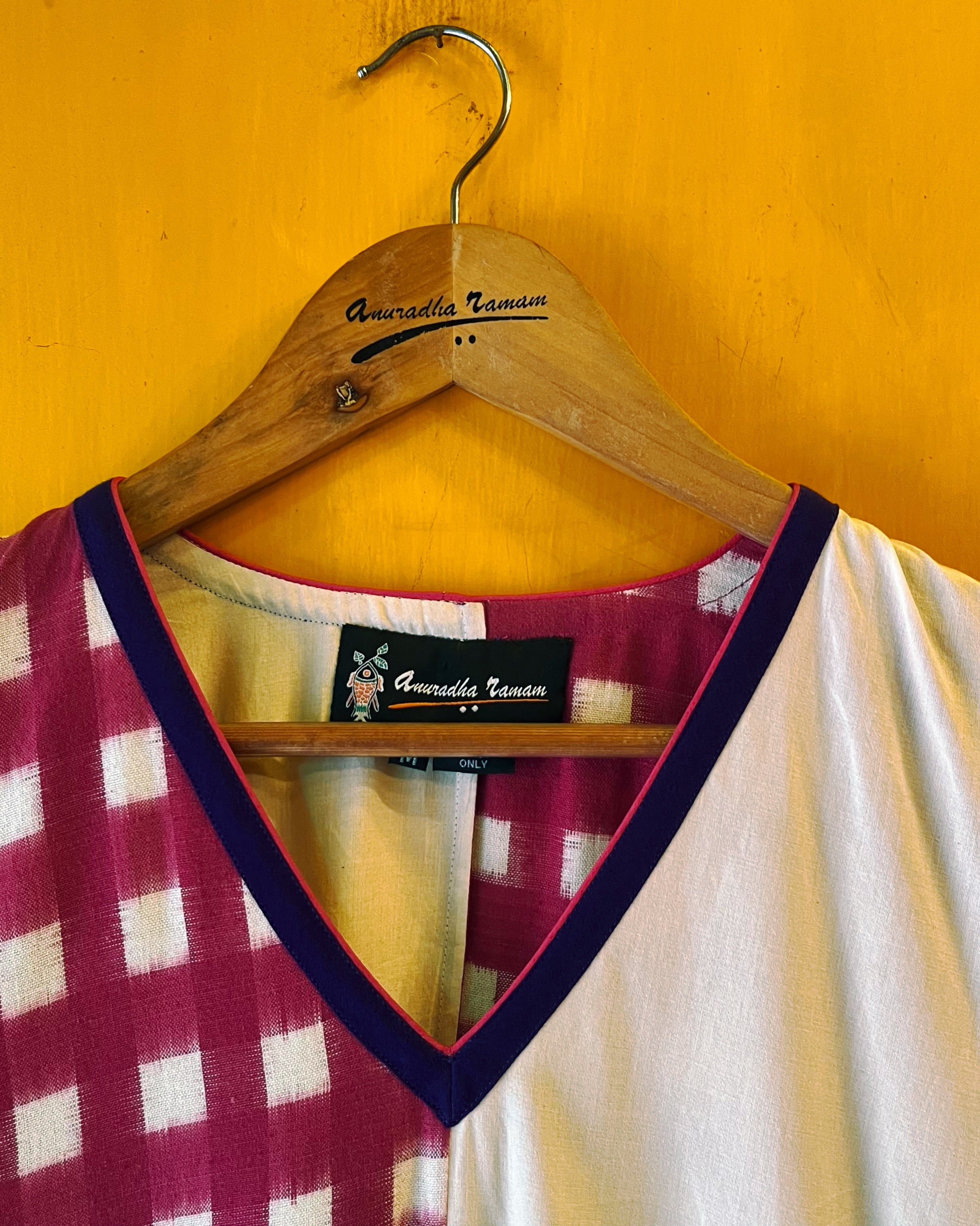 Ikat Kurta - Aarohi (Size - M) - Anuradha Ramam