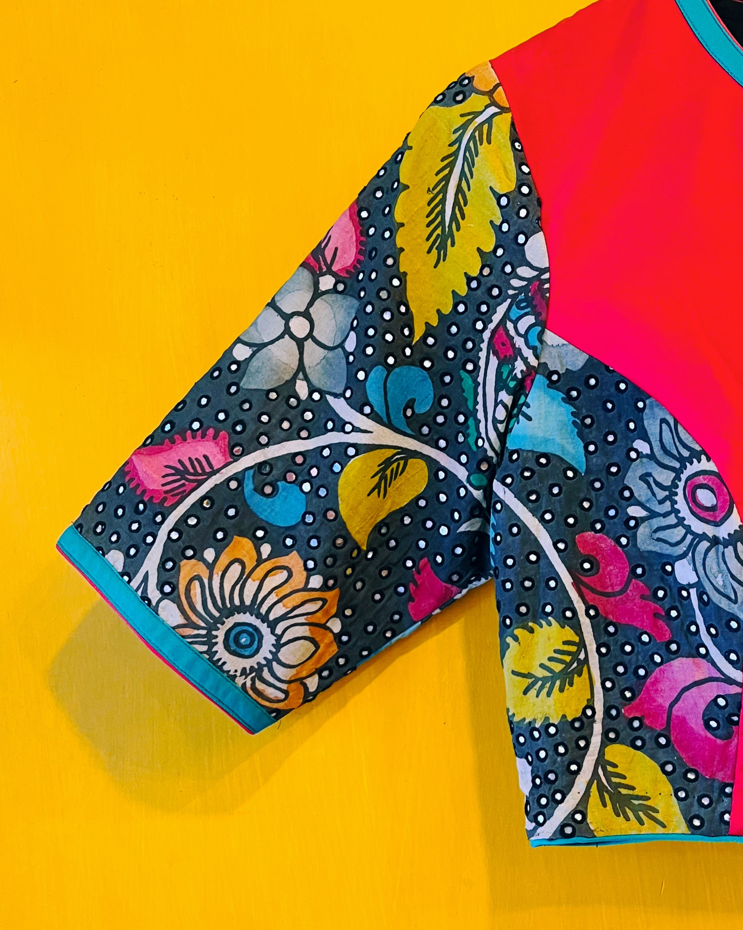 Mysha Saree Blouse (Size - M) - Anuradha Ramam