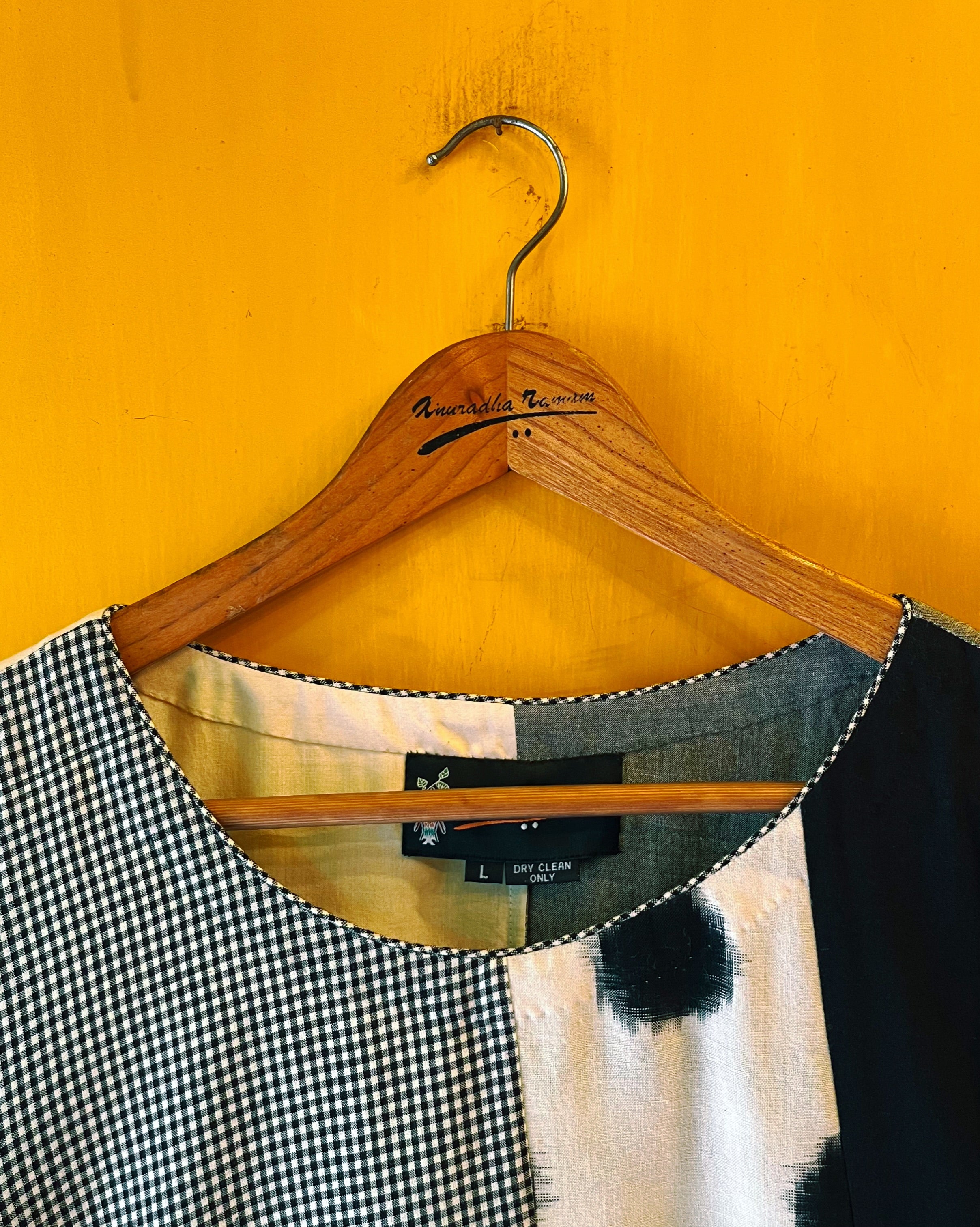 Ikat A-line Dress - Aisha (Size - M  & L) - Anuradha Ramam