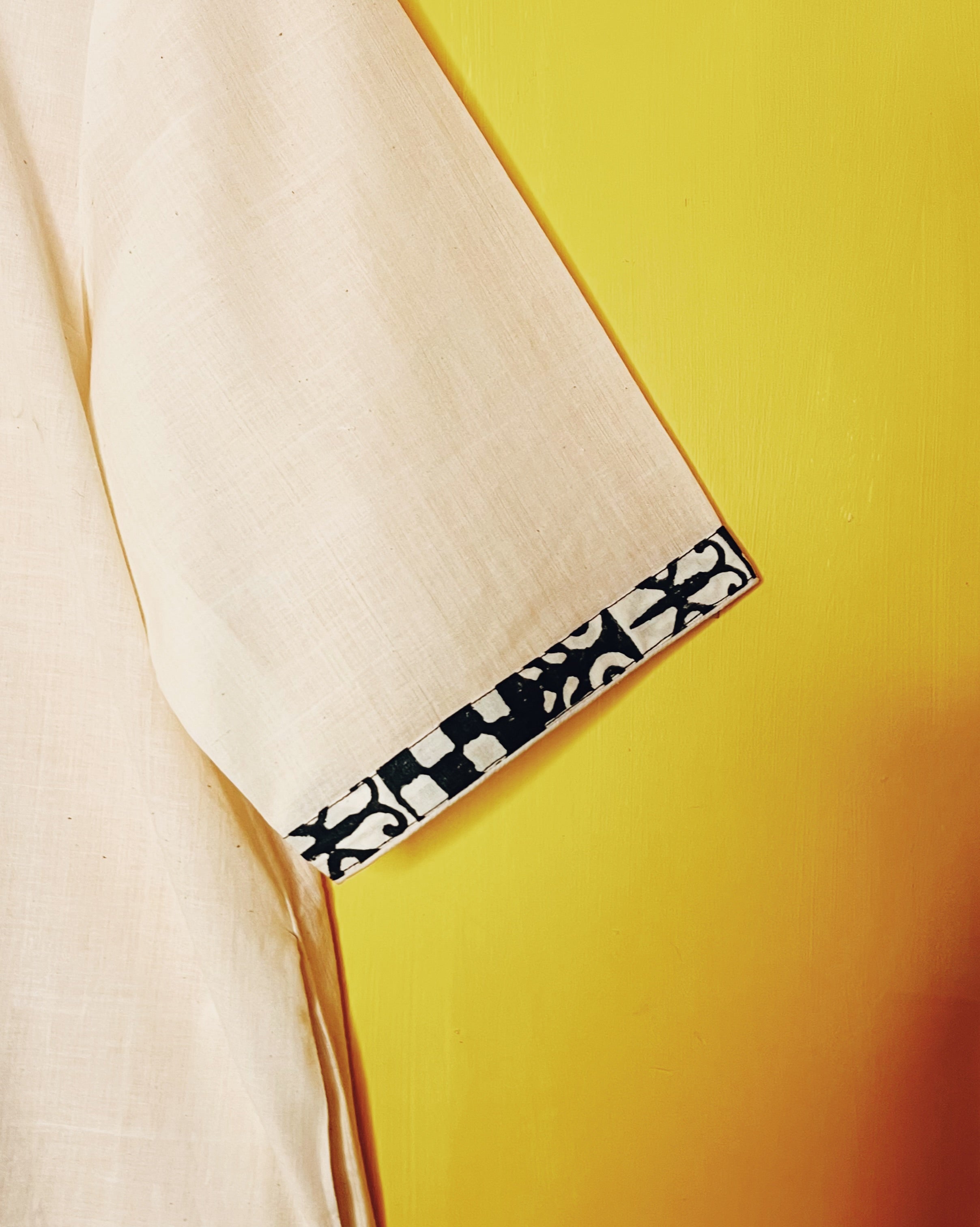Offwhite  Shirt Dress - Niranjana  Size - M) - Anuradha Ramam