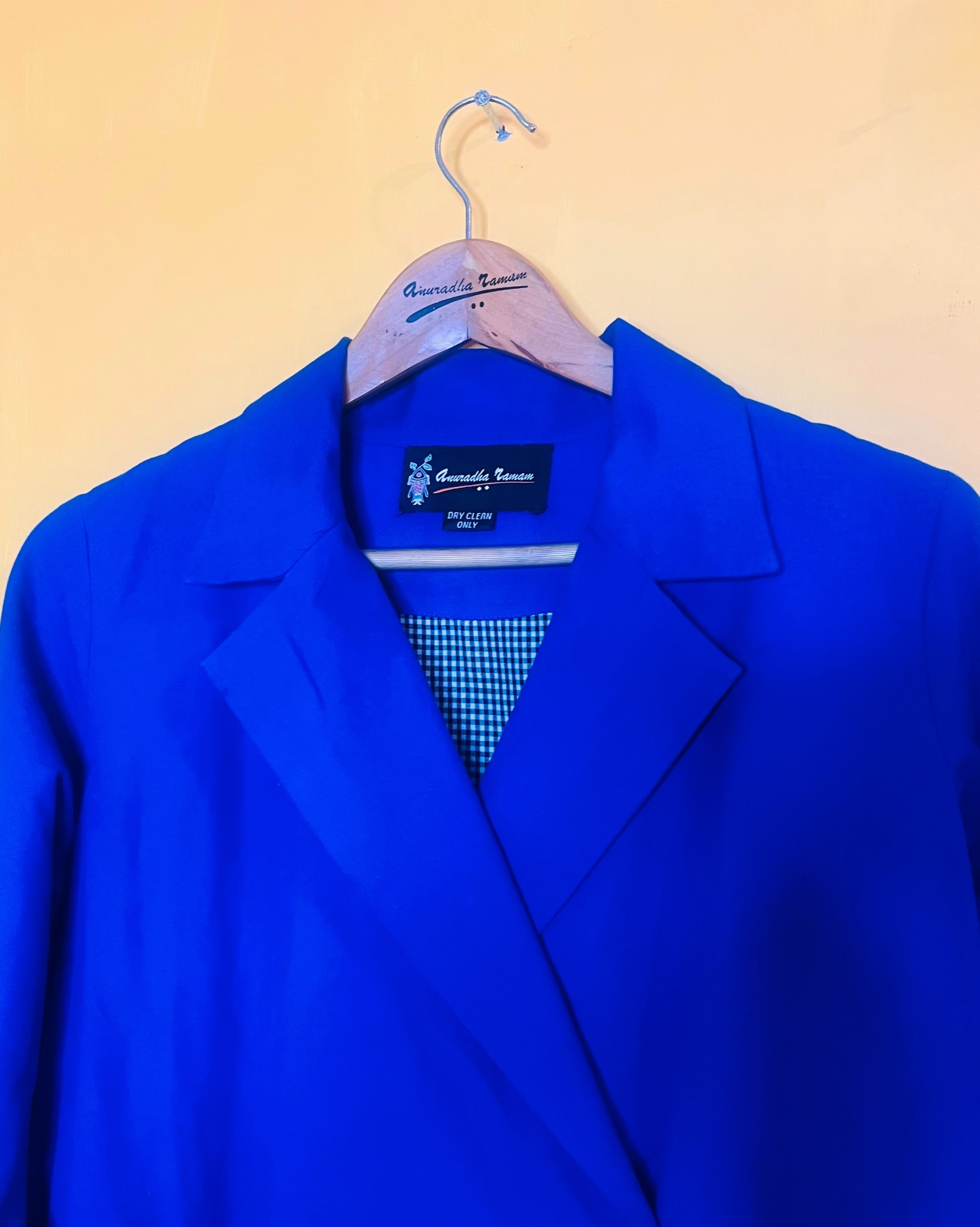 Robin Blue Jacket - Jivika ( Size - L) - Anuradha Ramam