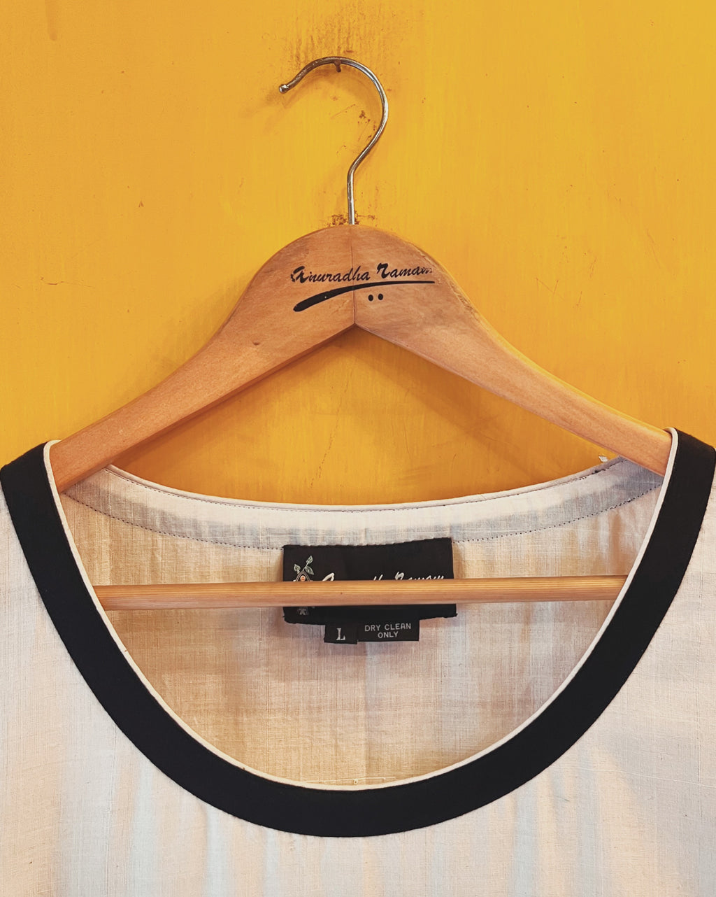 Straight Cotton Kurta - Kamala (Size - L) - Anuradha Ramam