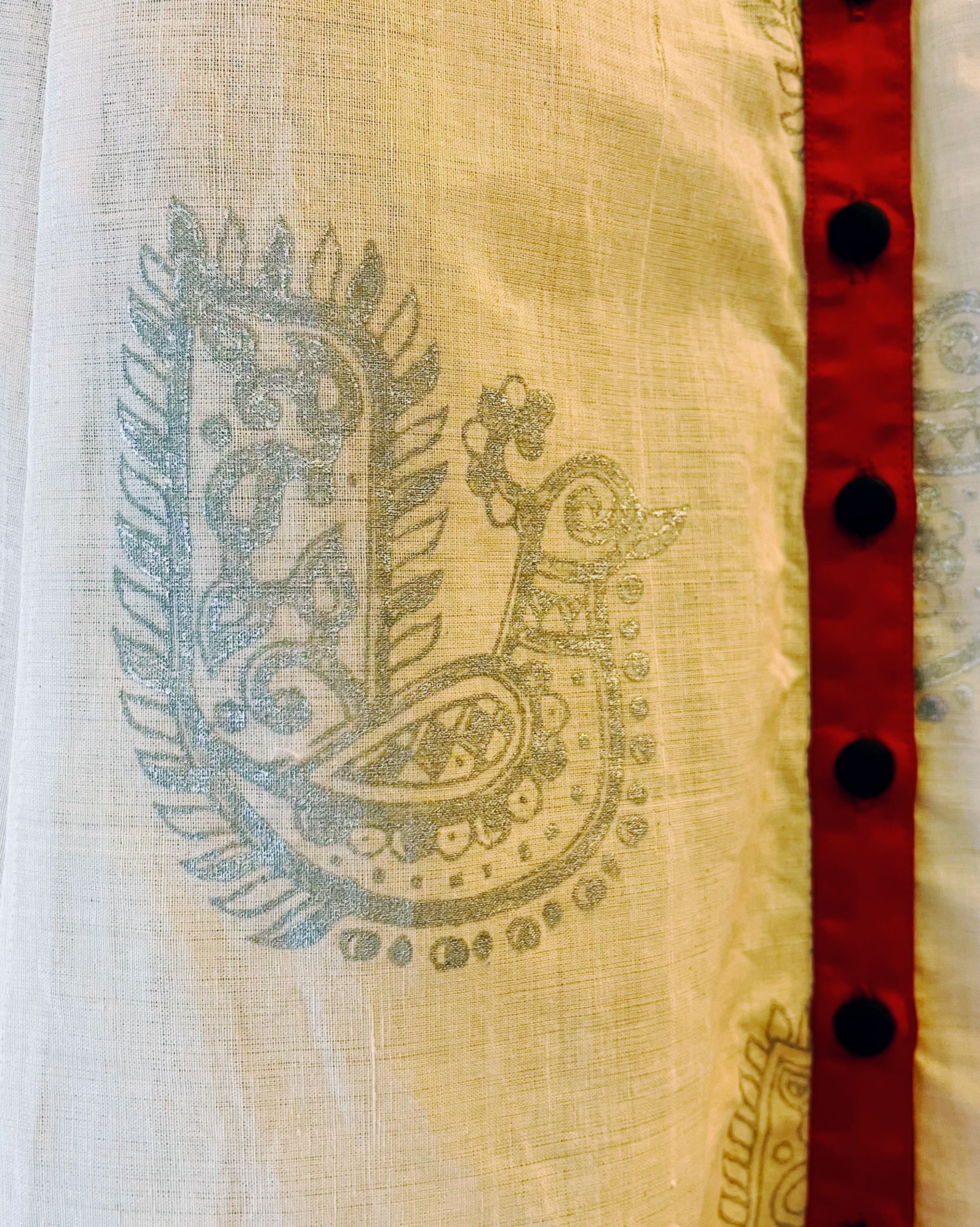 Ikat Dress - Anika (Size - M) - Anuradha Ramam