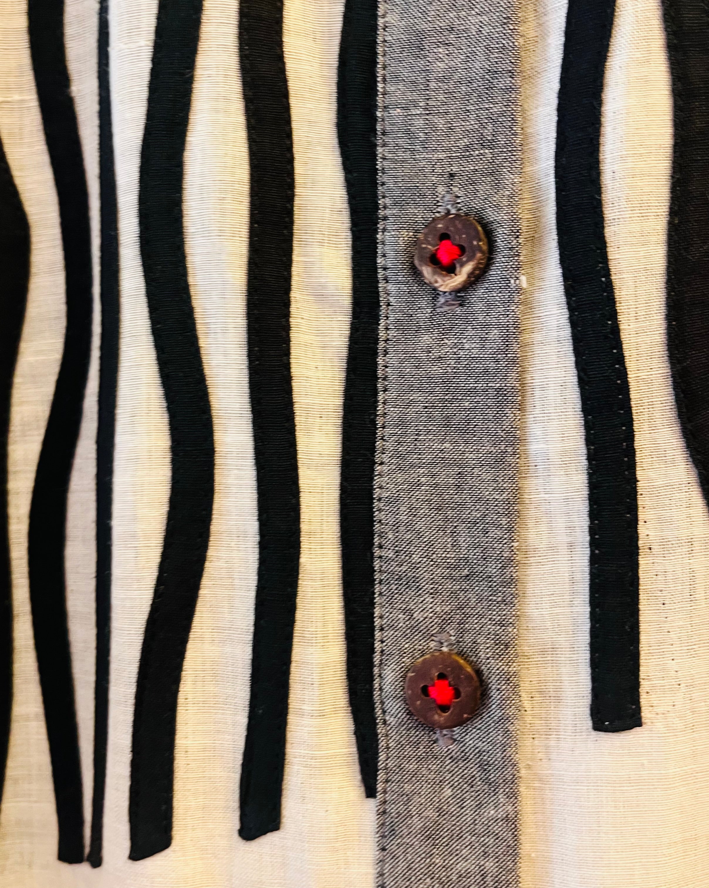 Ikat Shirt Dress - Faloni (Size - M) - Anuradha Ramam