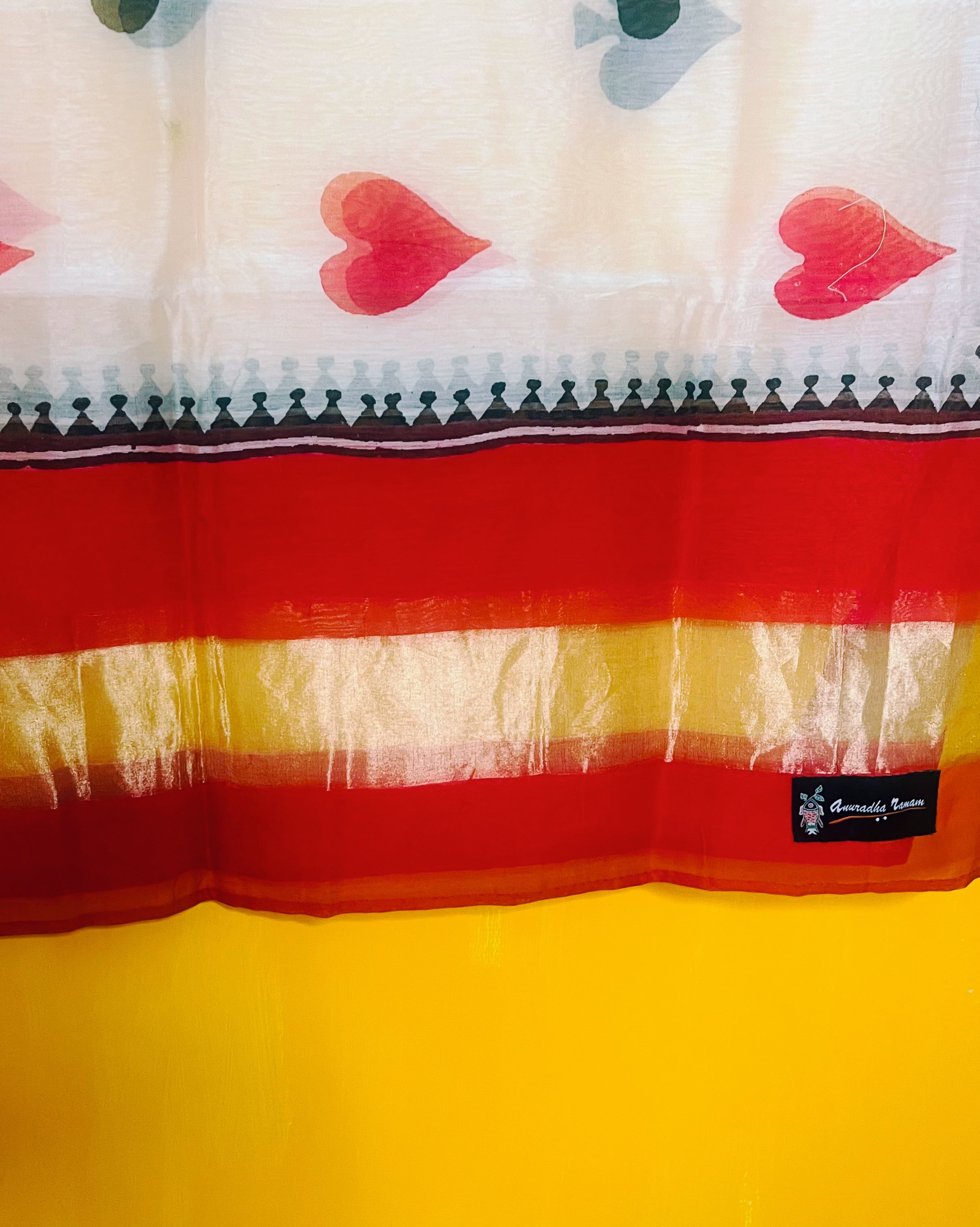 Chanderi Dupatta - Jyoti - Anuradha Ramam