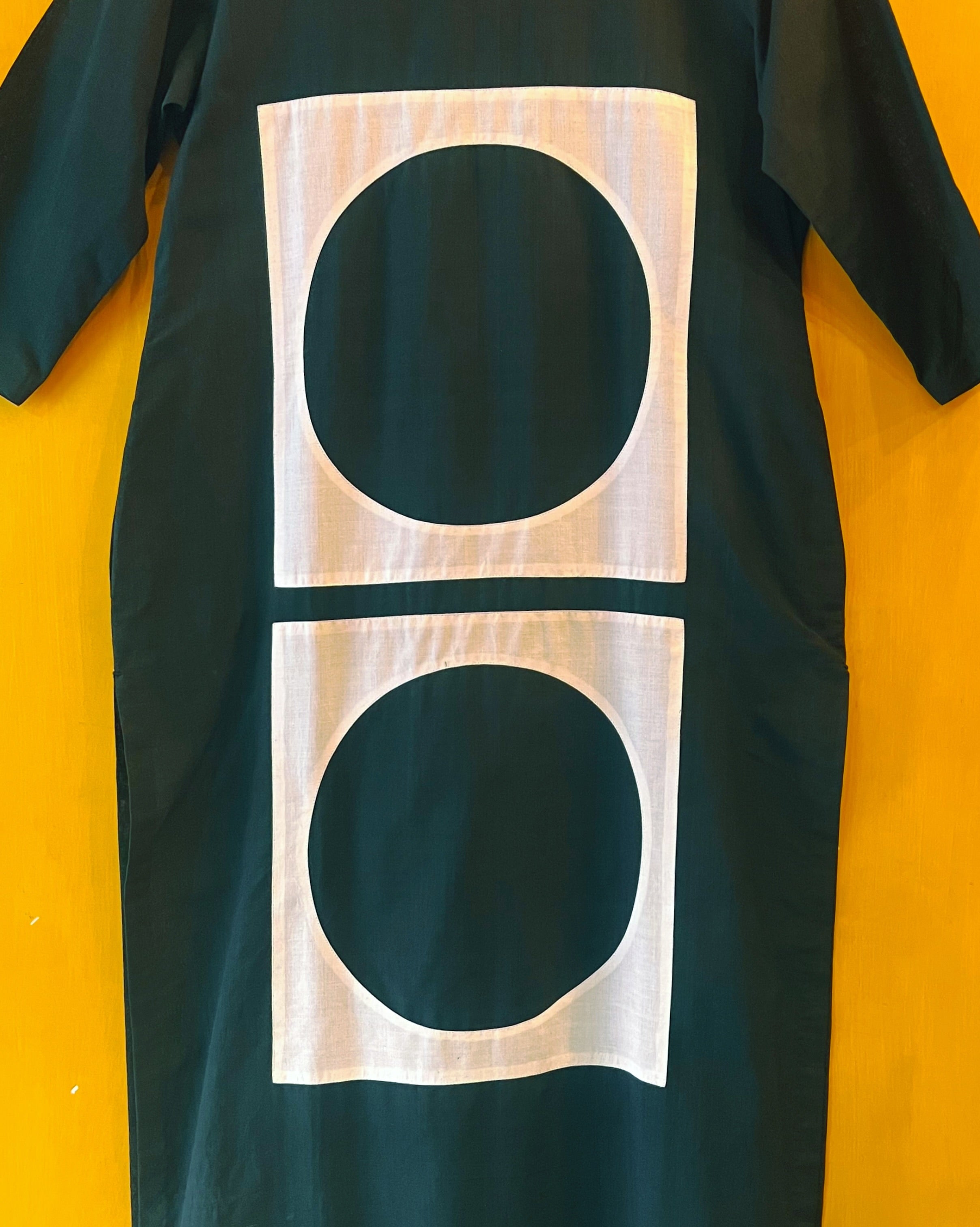 Applique Kurta - Sarika (Size - L) - Anuradha Ramam