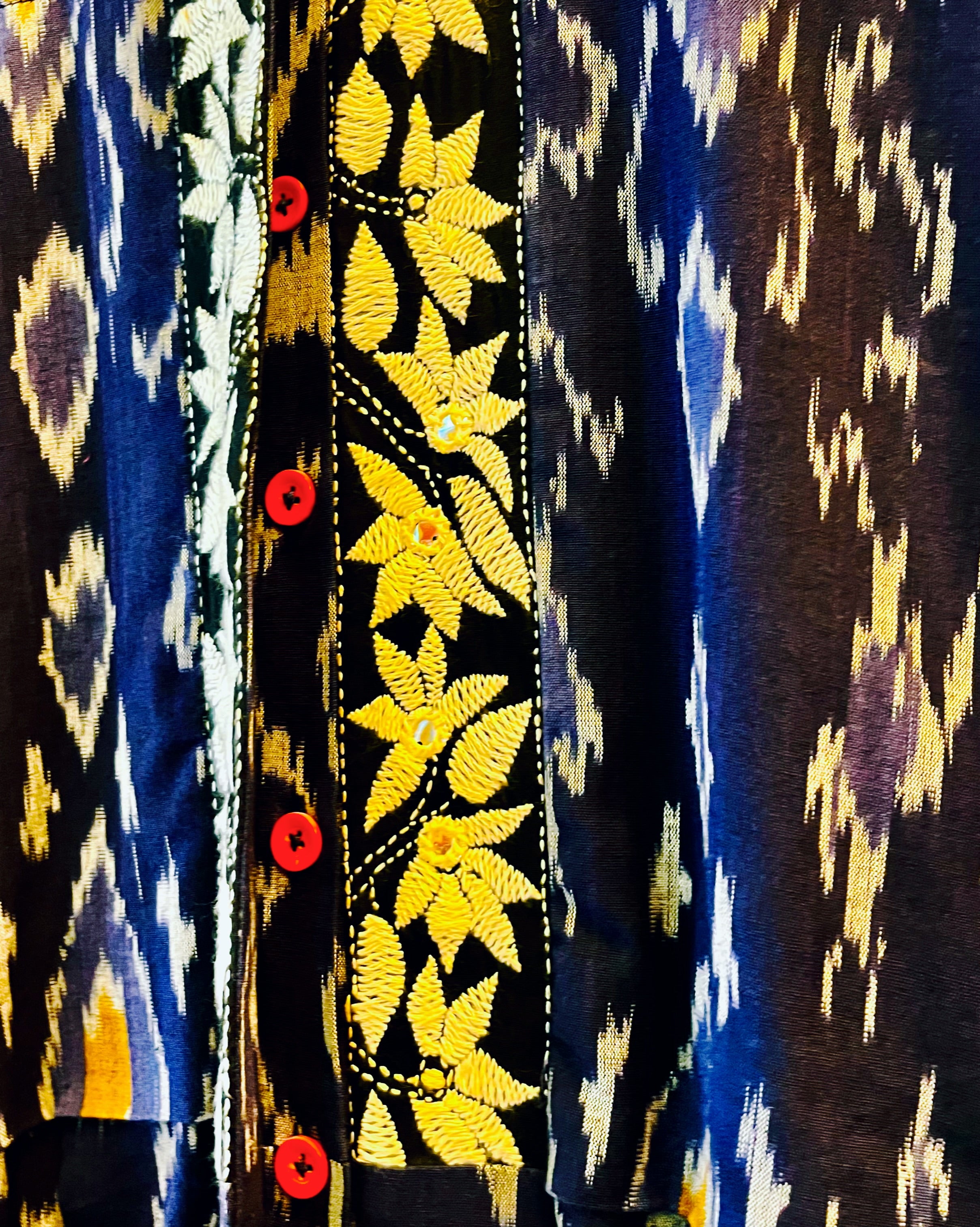 Ikat Kurta - Ananya (Size - M) - Anuradha Ramam