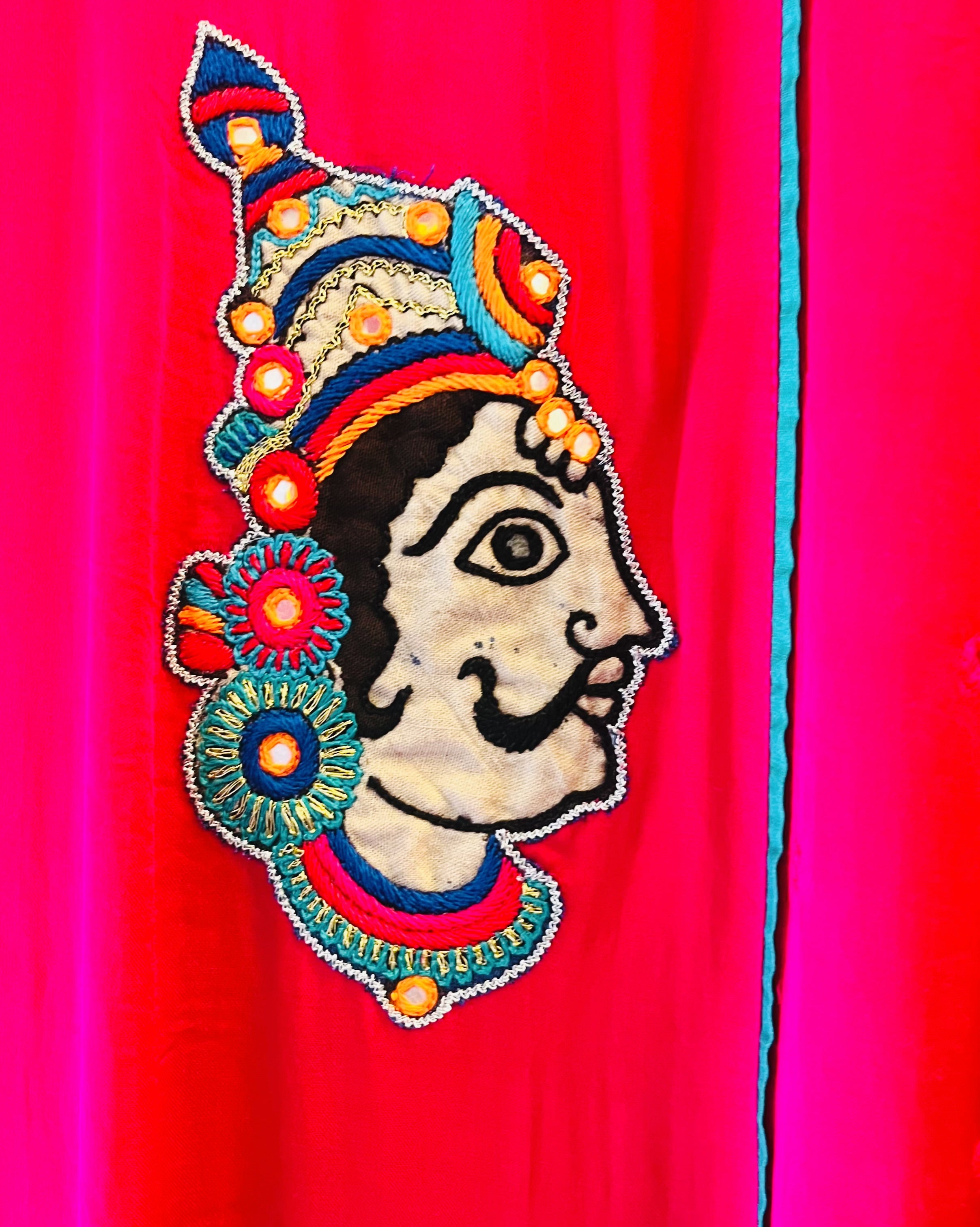 Modal Silk Kurta - Mira (Size - M) - Anuradha Ramam