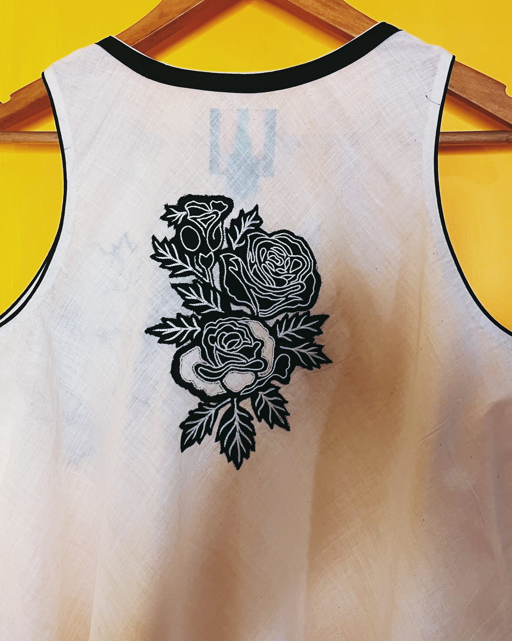 A - Line Applique Dress - Janani (Size - M, L & XL) - Anuradha Ramam