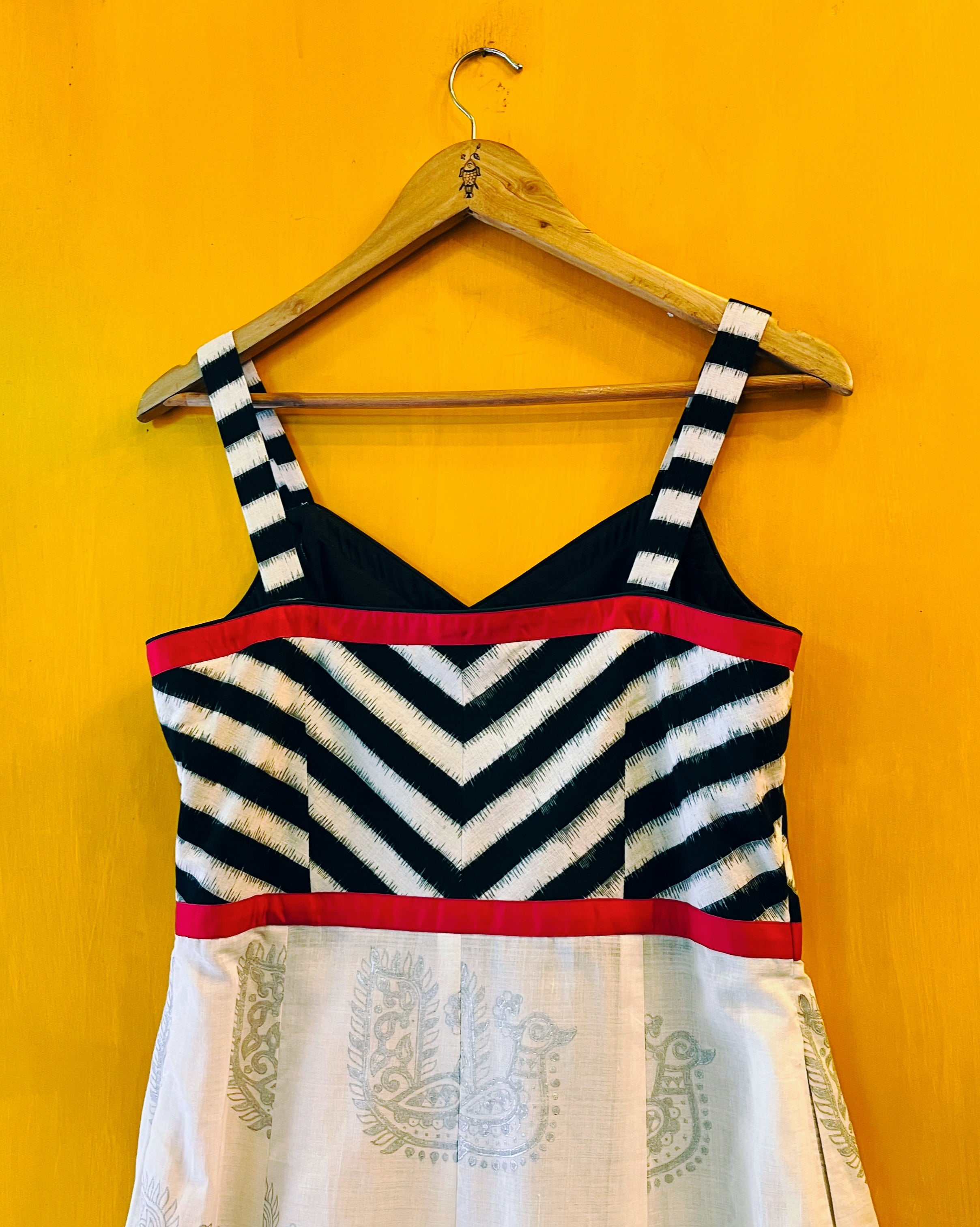 Ikat Dress - Anika (Size - M) - Anuradha Ramam