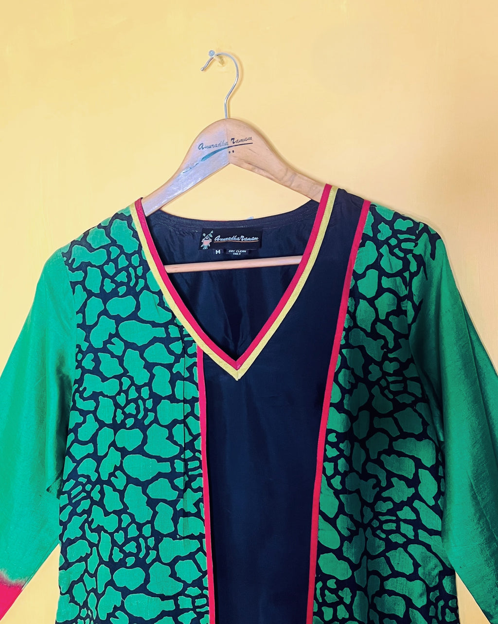 Silk Straight Kurta - Haripriya (Size - M) - Anuradha Ramam