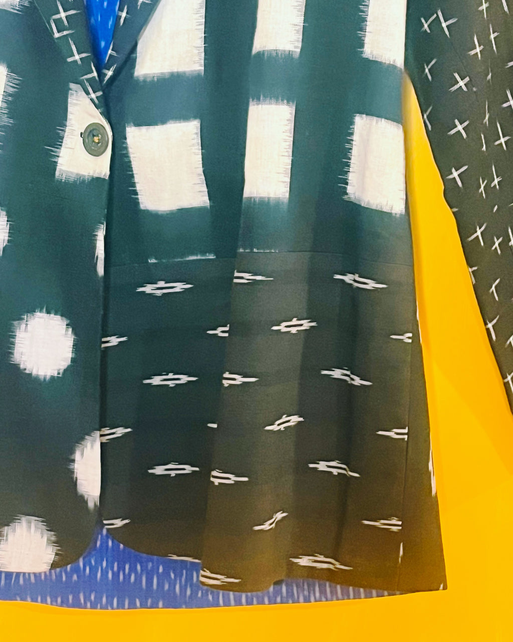 Ikat Jacket - Divya ( Size - M) - Anuradha Ramam