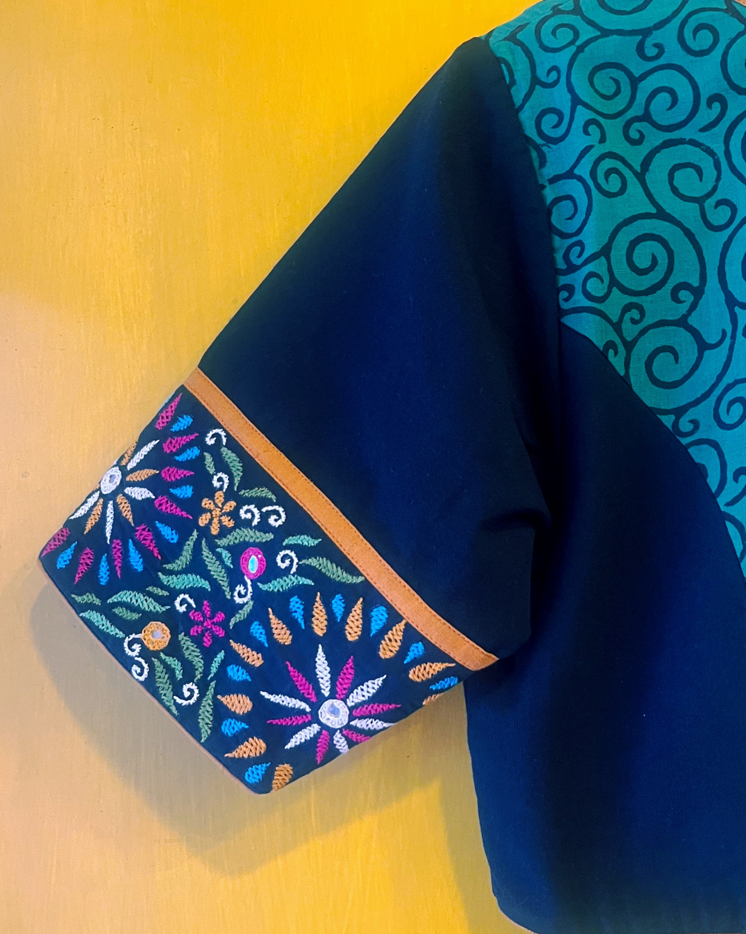 Veena Saree Blouse (Size - M & L) - Anuradha Ramam