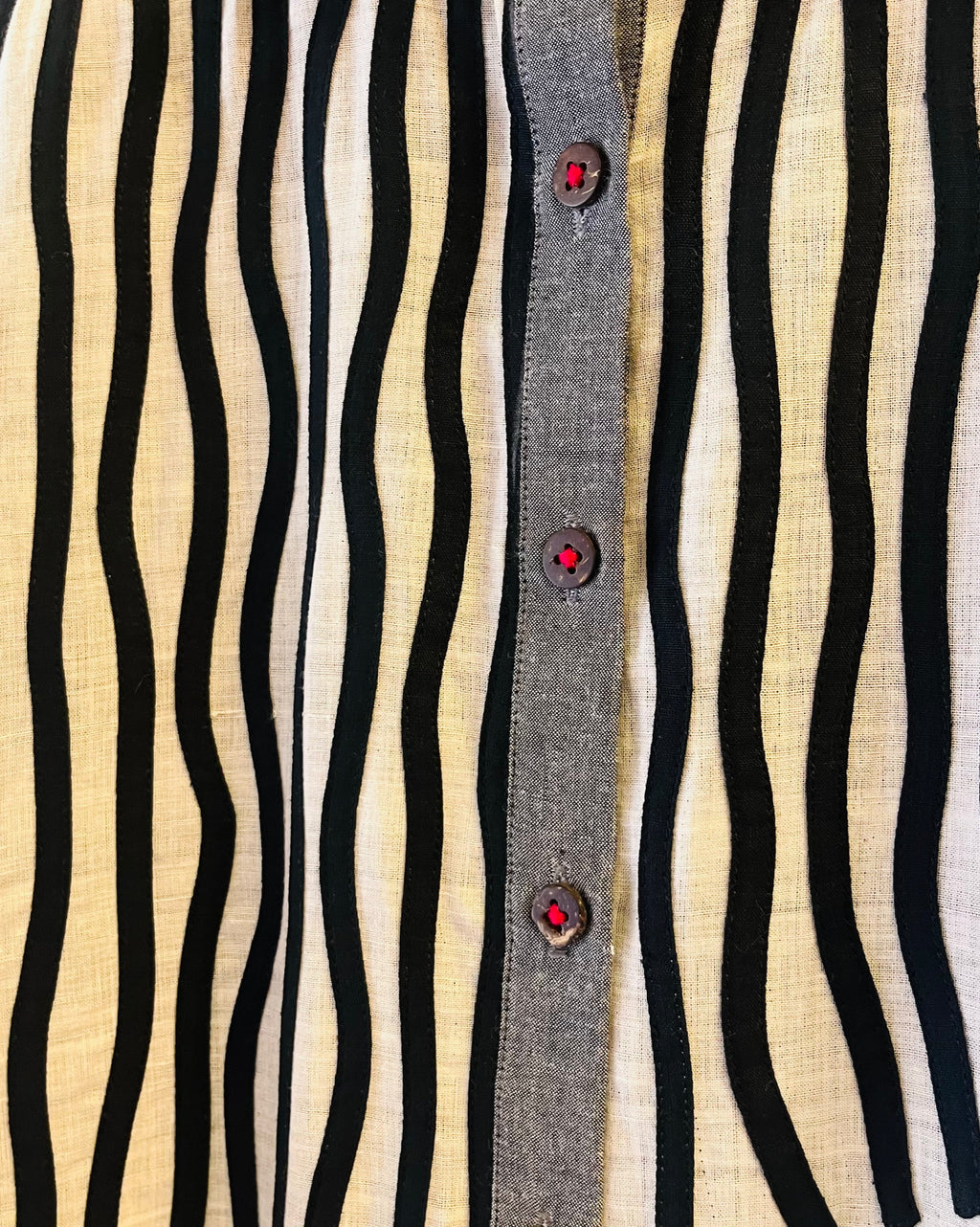 Ikat Shirt Dress - Faloni (Size - M) - Anuradha Ramam