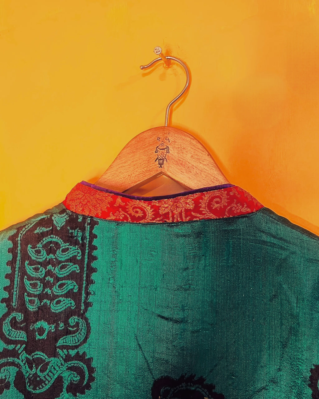 Woven Silk Top - Elina (Size - S) - Anuradha Ramam