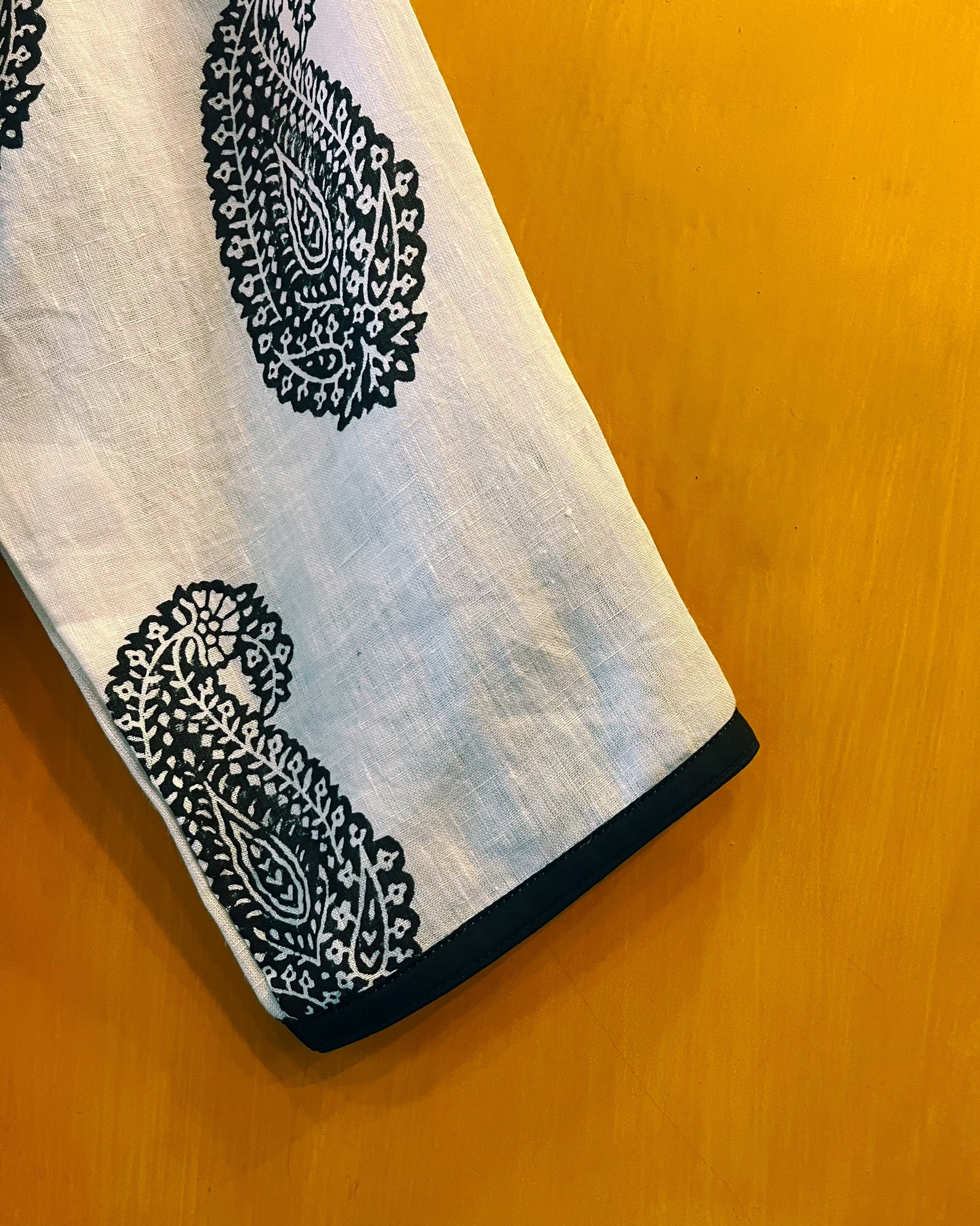 Linen Cowl Dress - Tejaswini (Size - M  & L) - Anuradha Ramam