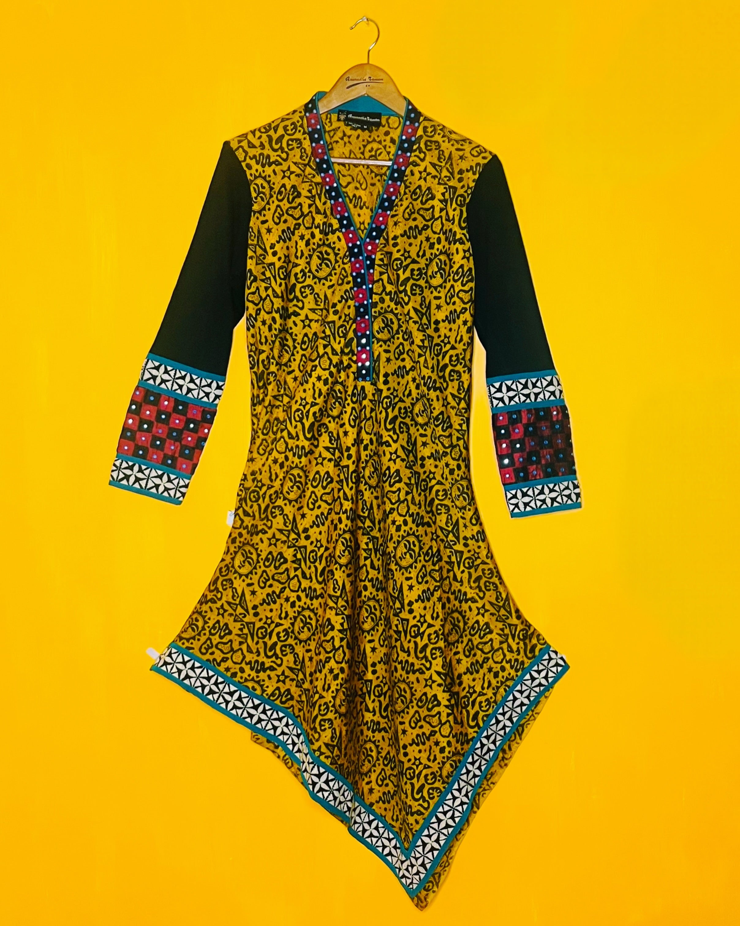 Asymmetric Dress - Hema (Size - M) - Anuradha Ramam