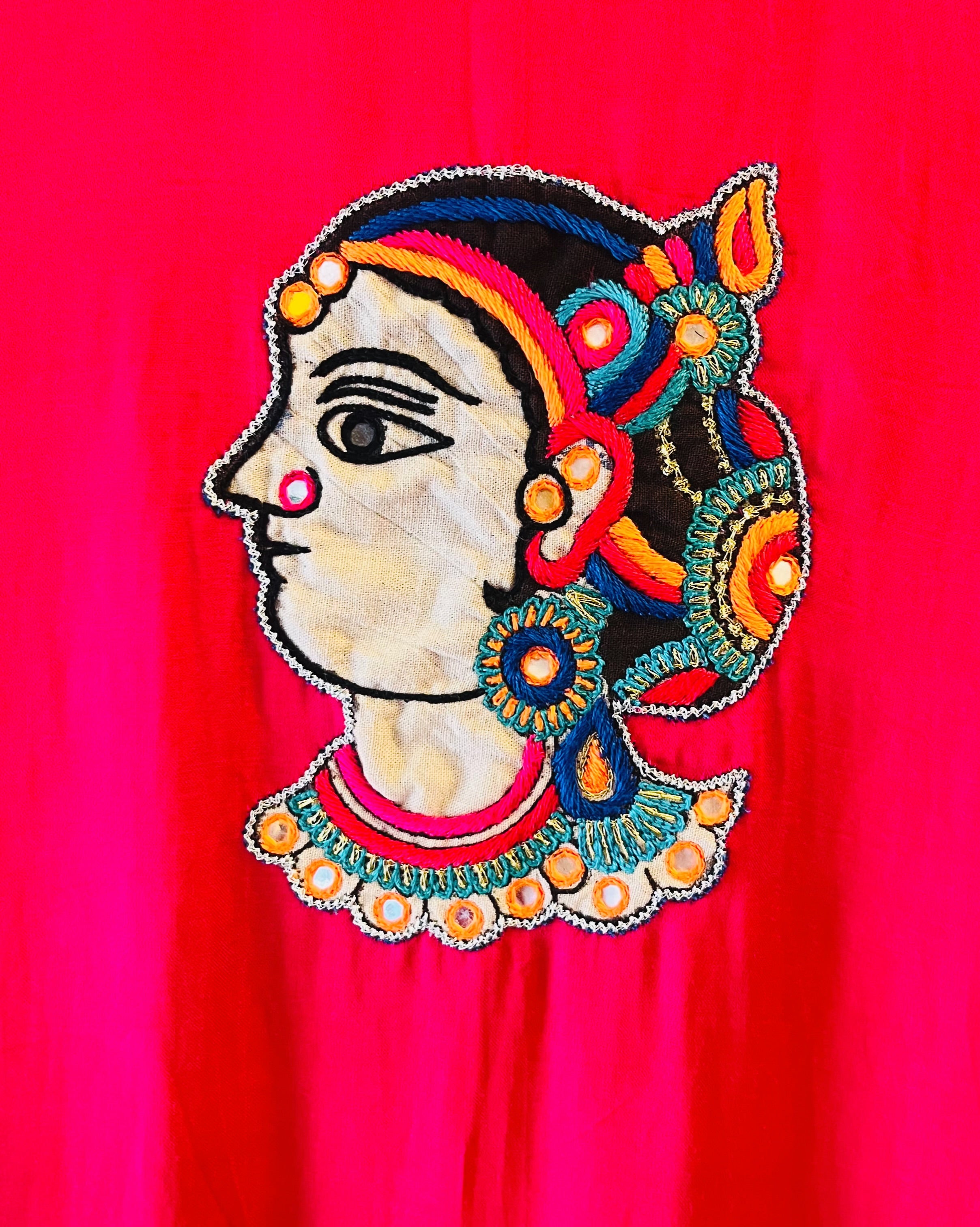 Modal Silk Kurta - Mira (Size - M) - Anuradha Ramam